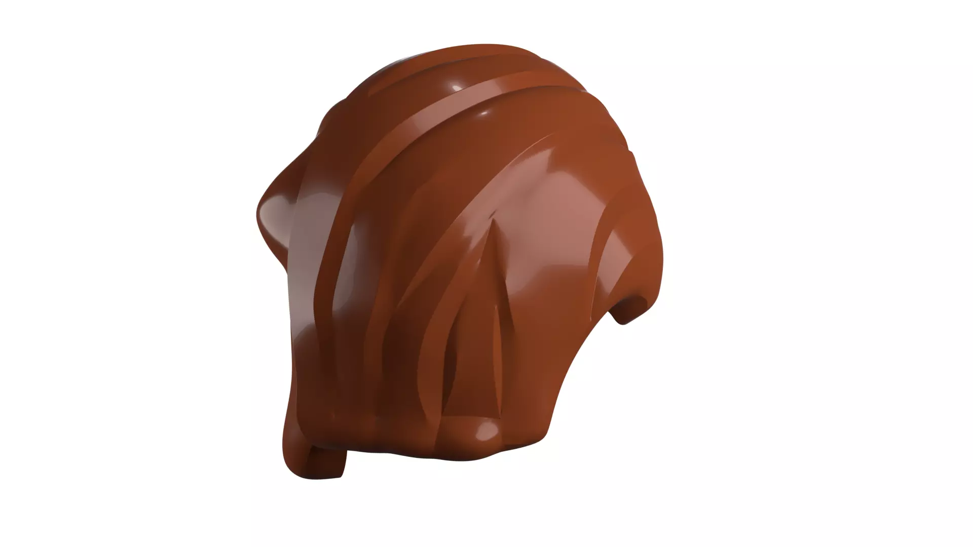 Custom3Dprint Minifigure Accessory - Minifigure Hair S2 - 066 3D print model_35