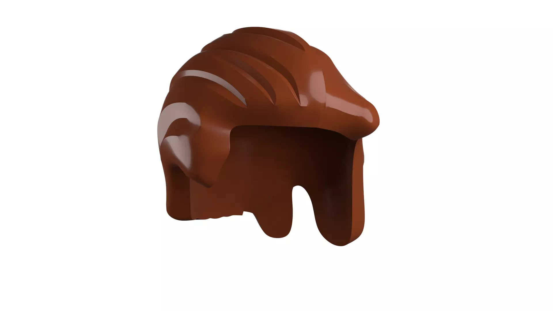 Custom3Dprint Minifigure Accessory - Minifigure Hair S2 - 066 3D print model_10