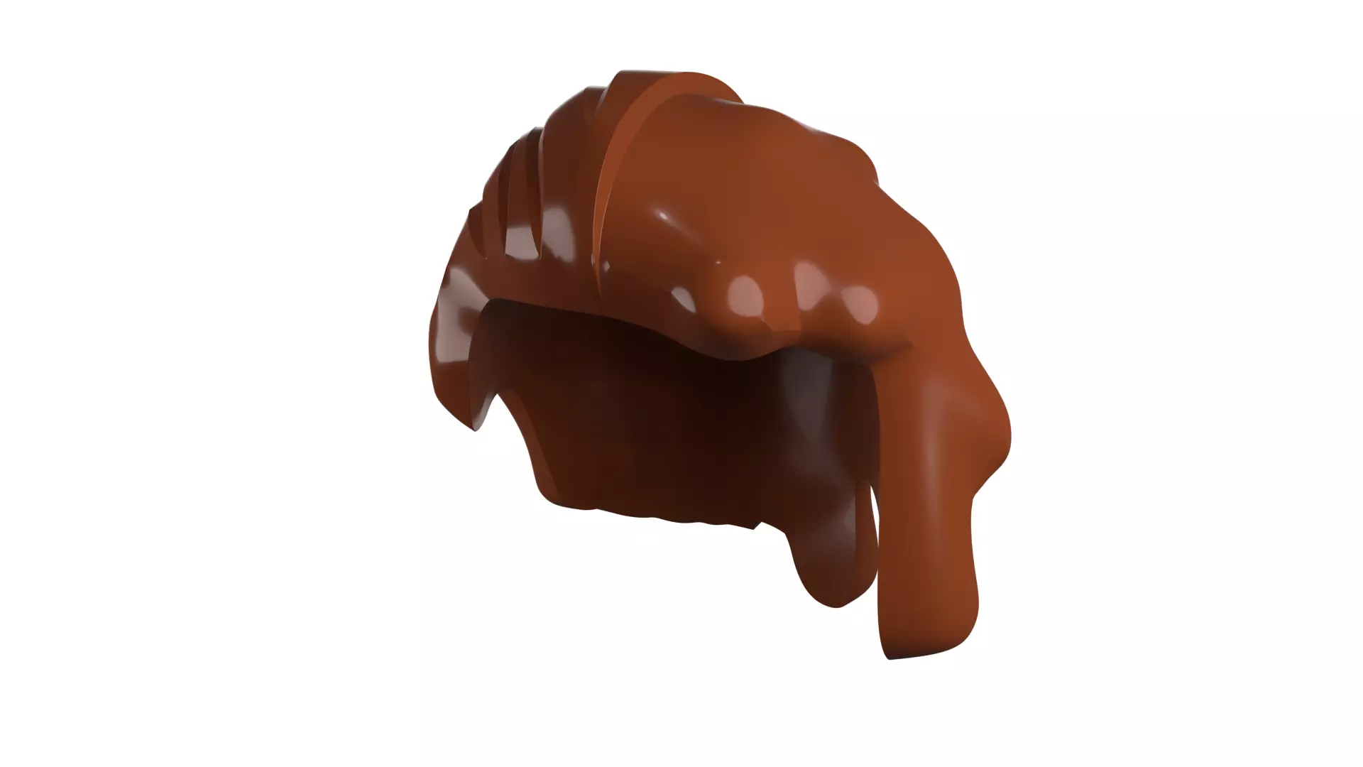 Custom3Dprint Minifigure Accessory - Minifigure Hair S2 - 066 3D print model_82