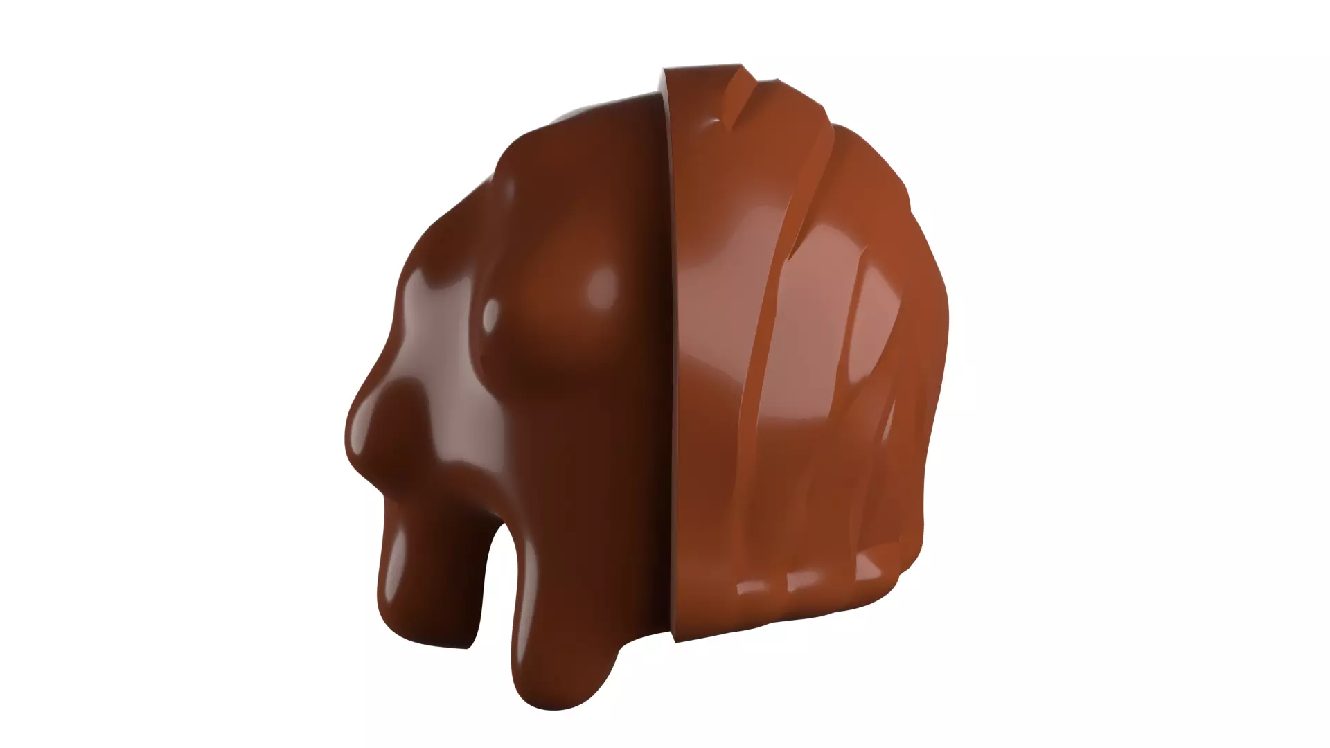 Custom3Dprint Minifigure Accessory - Minifigure Hair S2 - 066 3D print model_46