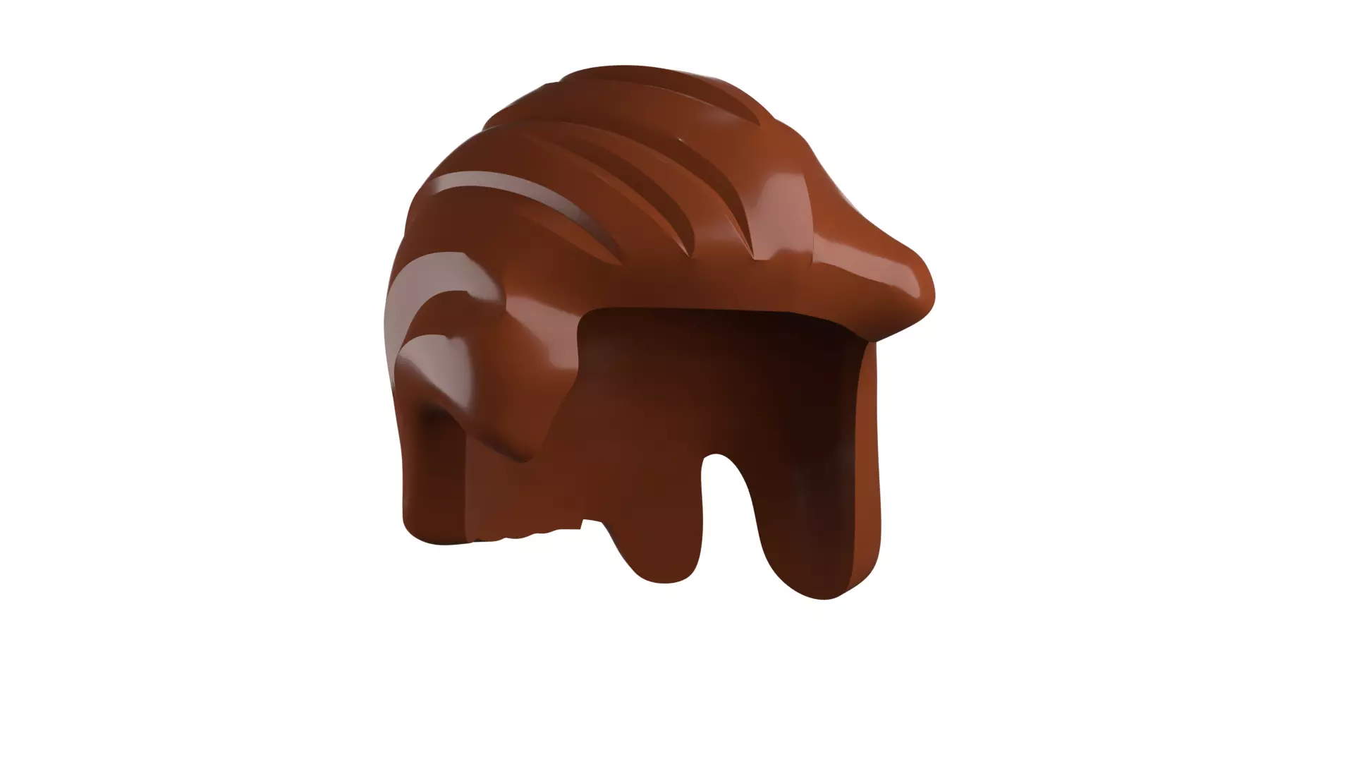 Custom3Dprint Minifigure Accessory - Minifigure Hair S2 - 066 3D print model_11