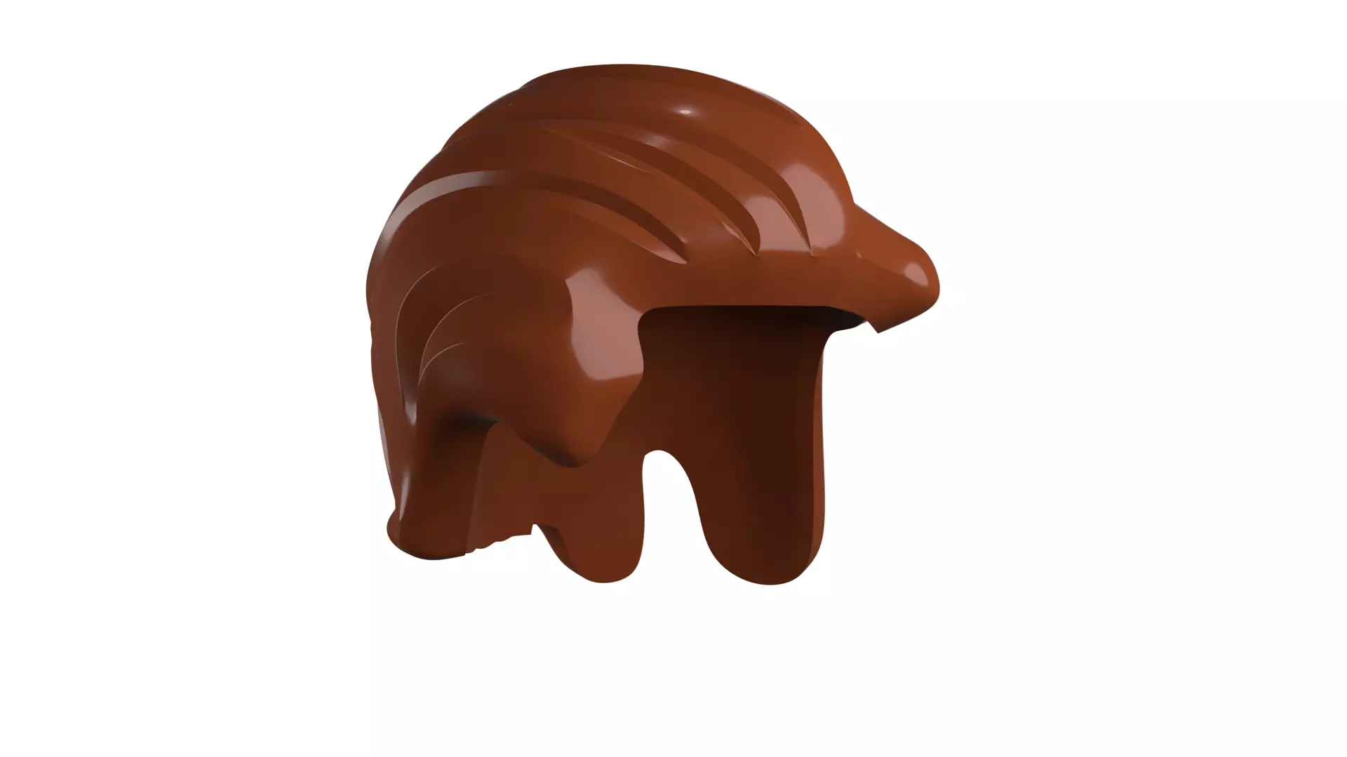 Custom3Dprint Minifigure Accessory - Minifigure Hair S2 - 066 3D print model_15