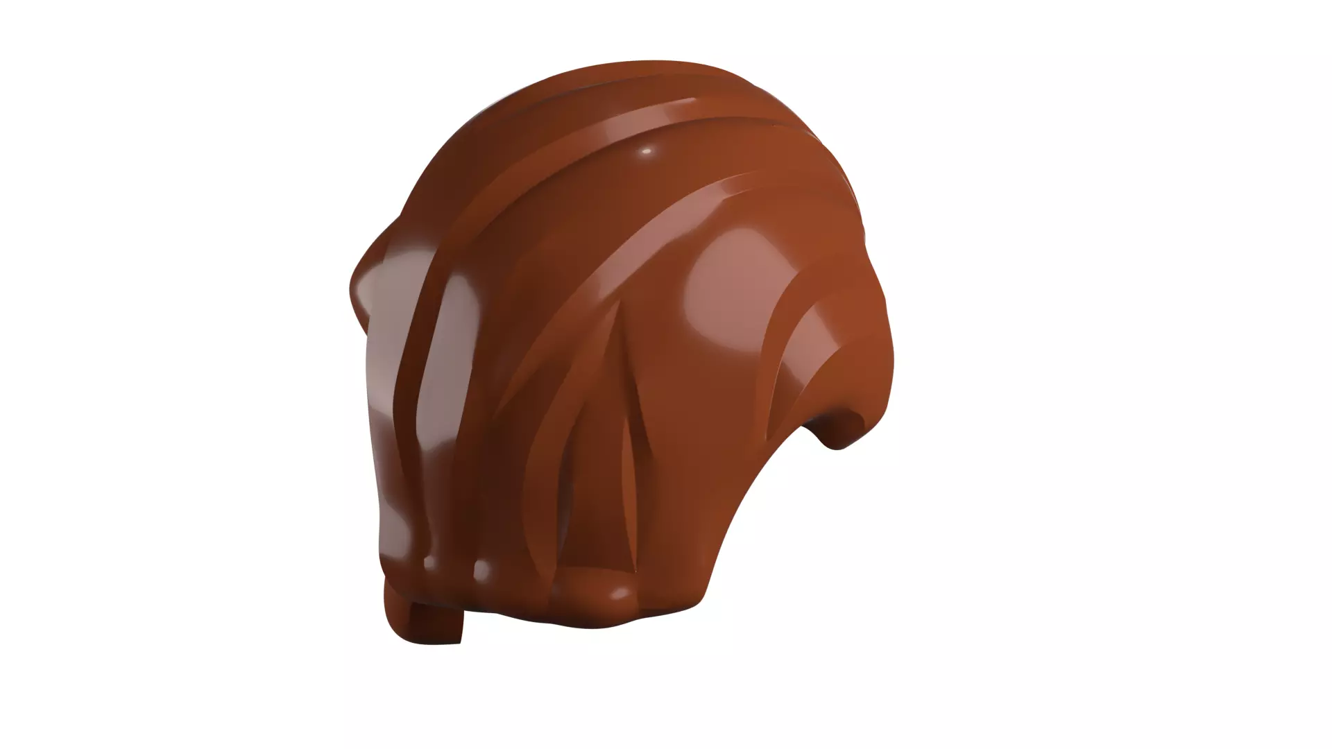 Custom3Dprint Minifigure Accessory - Minifigure Hair S2 - 066 3D print model_33