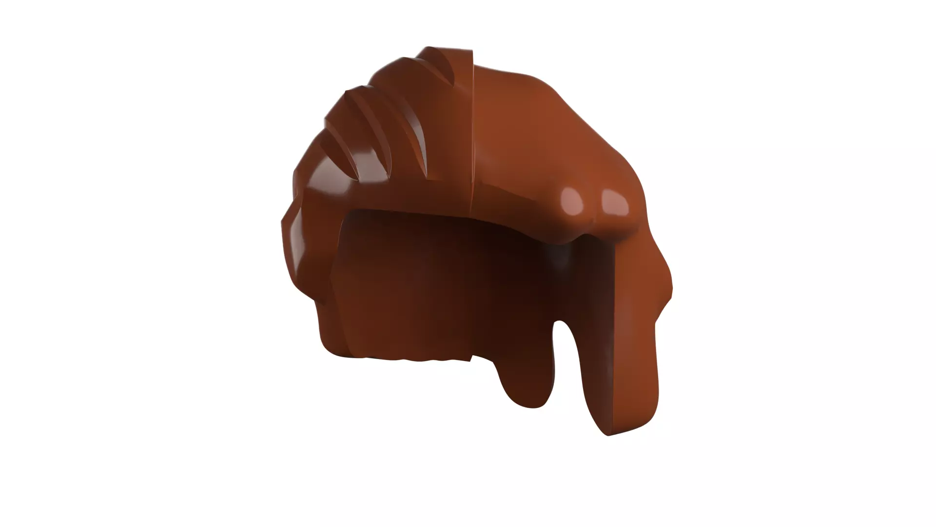 Custom3Dprint Minifigure Accessory - Minifigure Hair S2 - 066 3D print model_87