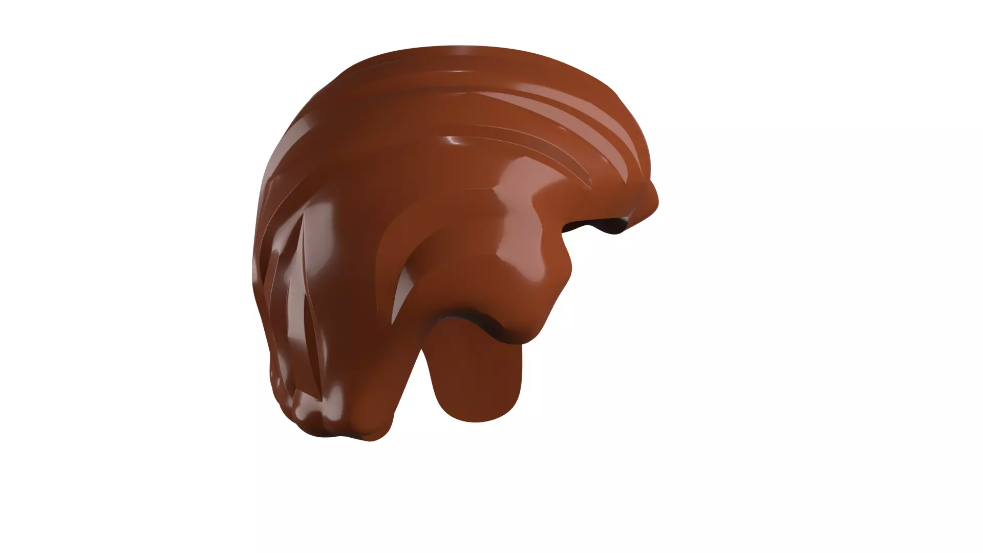 Custom3Dprint Minifigure Accessory - Minifigure Hair S2 - 066 3D print model_23