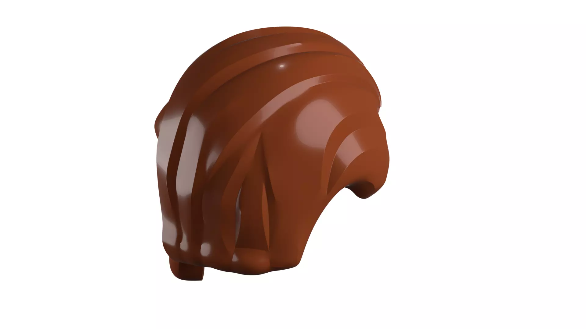 Custom3Dprint Minifigure Accessory - Minifigure Hair S2 - 066 3D print model_32