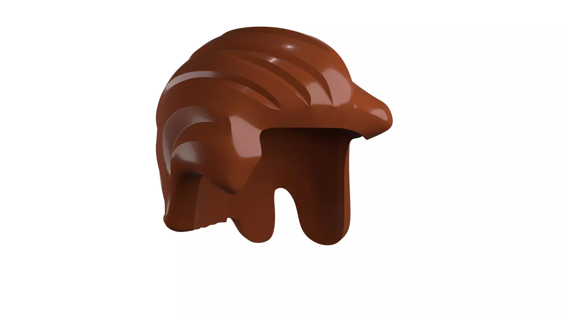 Custom3Dprint Minifigure Accessory - Minifigure Hair S2 - 066 3D print model_14