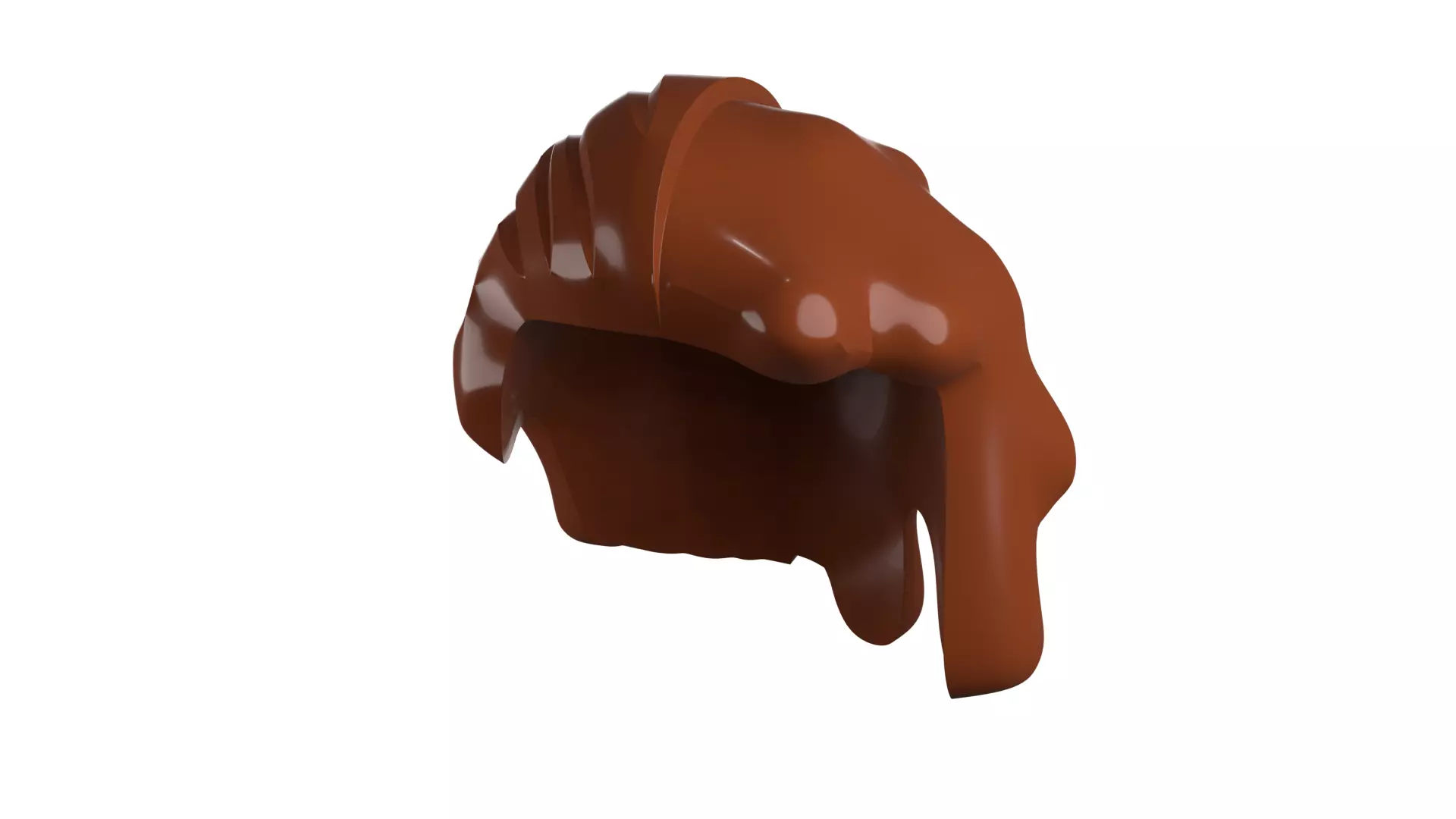 Custom3Dprint Minifigure Accessory - Minifigure Hair S2 - 066 3D print model_83