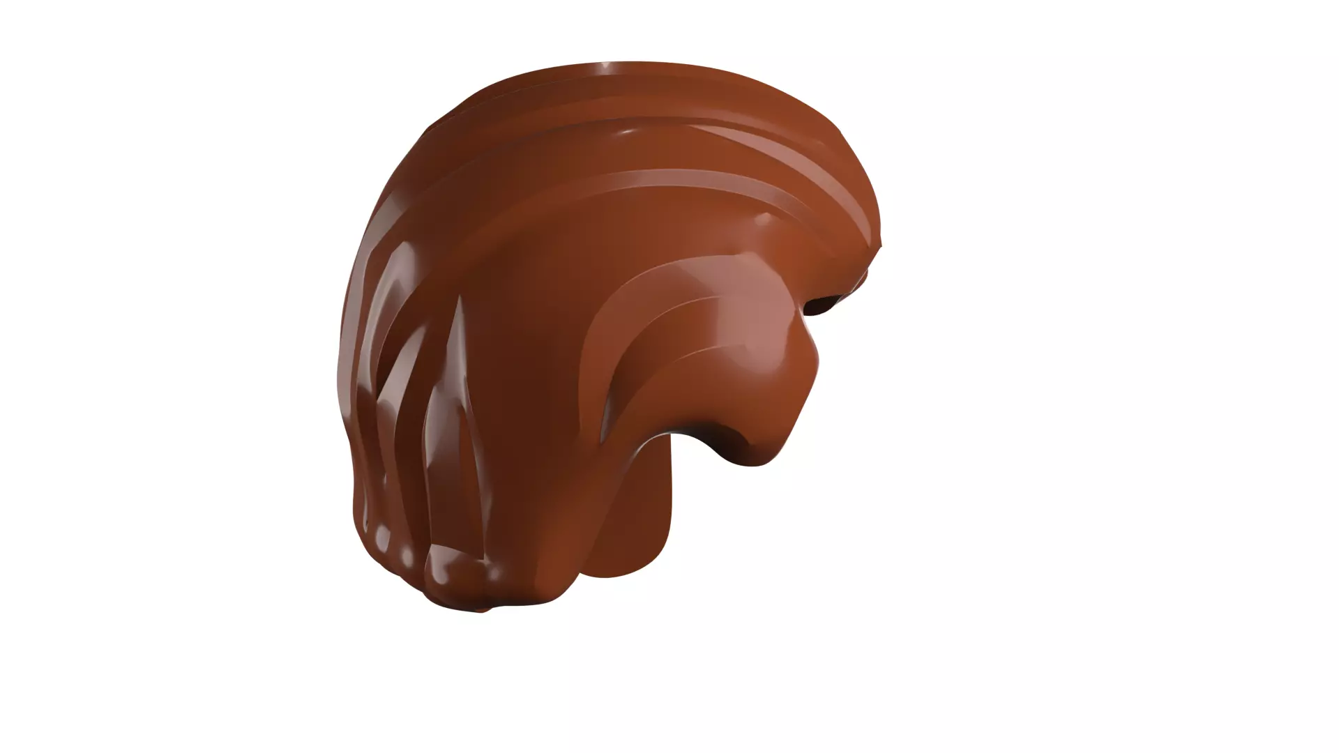 Custom3Dprint Minifigure Accessory - Minifigure Hair S2 - 066 3D print model_26