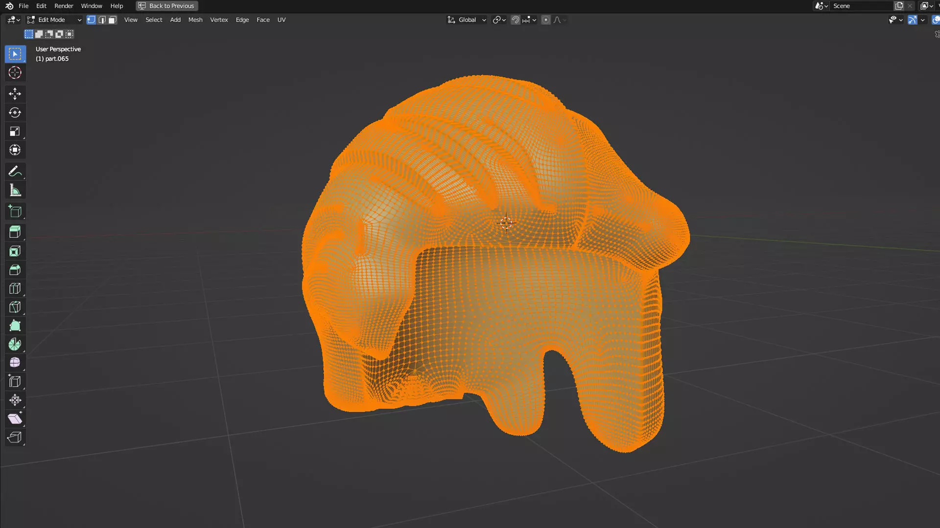 Custom3Dprint Minifigure Accessory - Minifigure Hair S2 - 066 3D print model_1