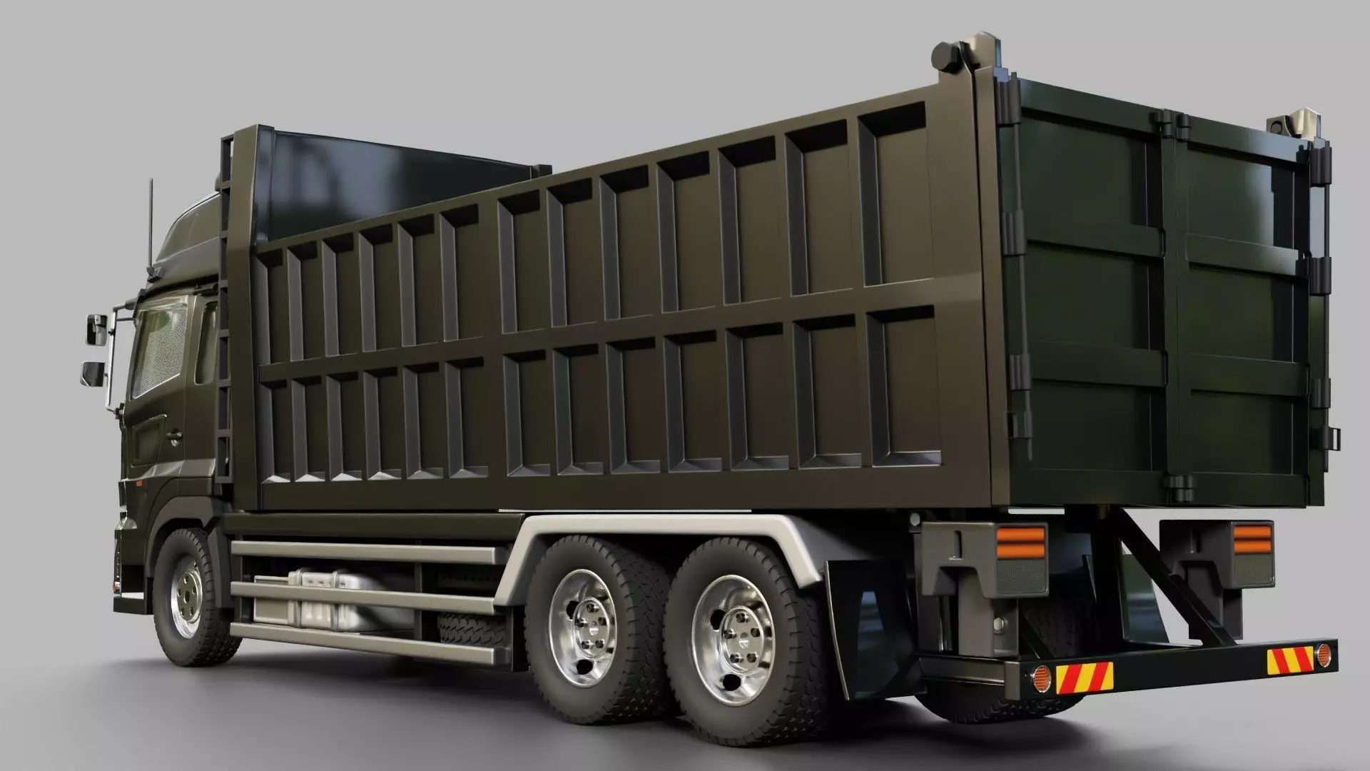 Hino Profia Dump Truck 3D model_2