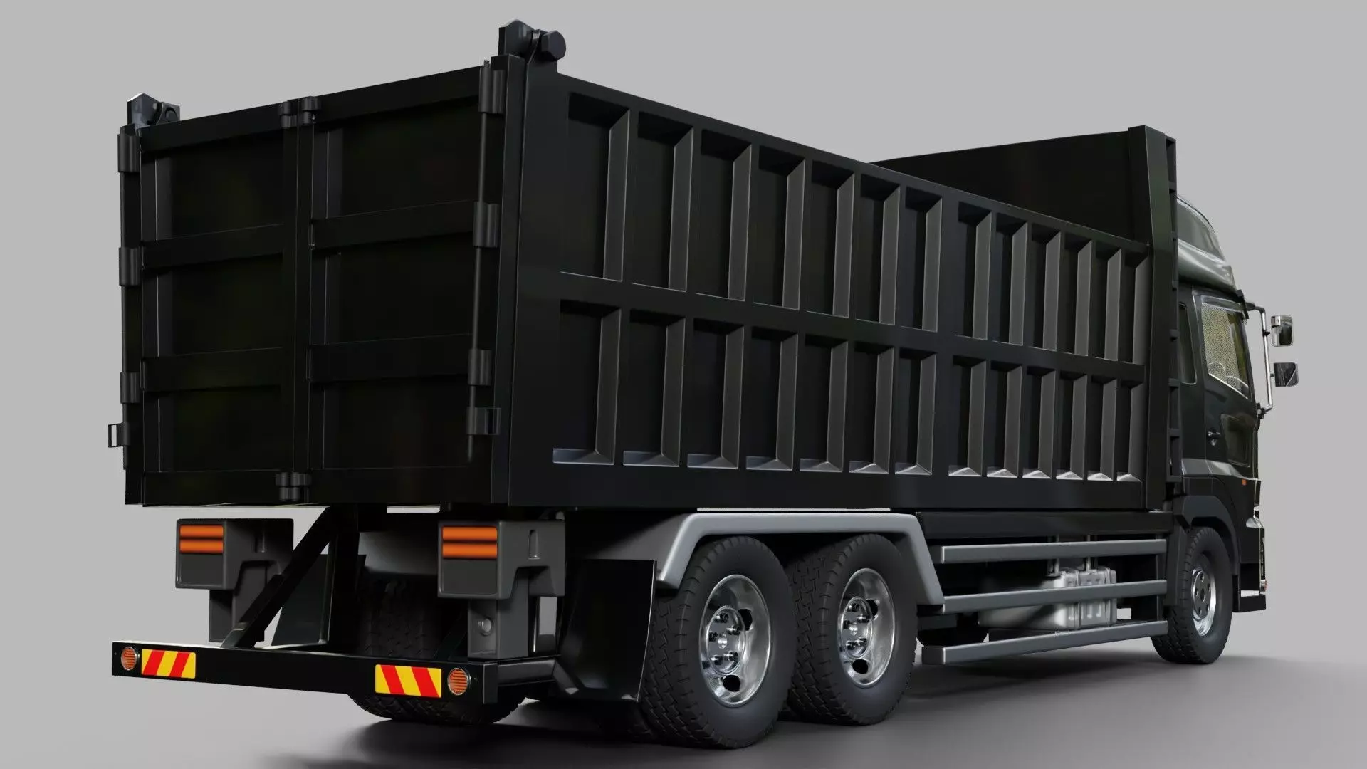 Hino Profia Dump Truck 3D model_9