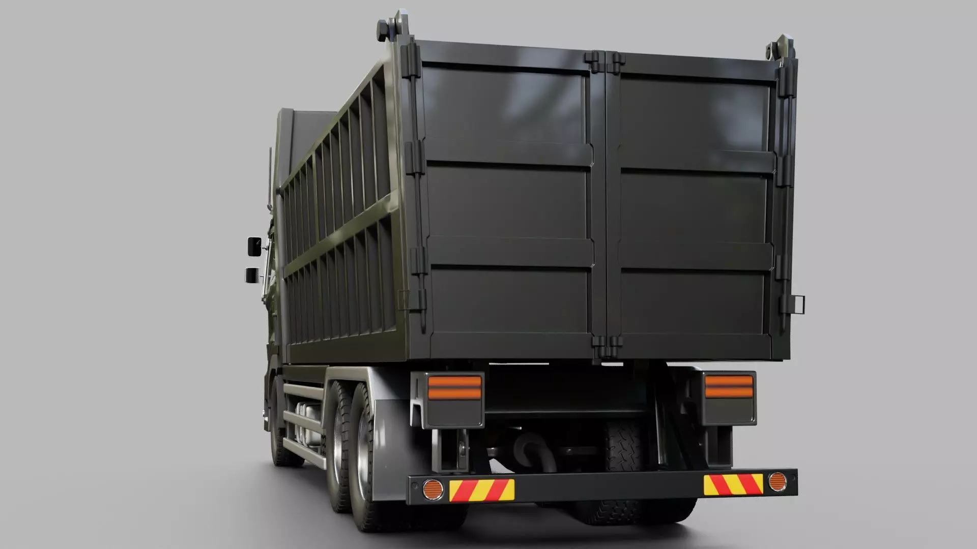 Hino Profia Dump Truck 3D model_10