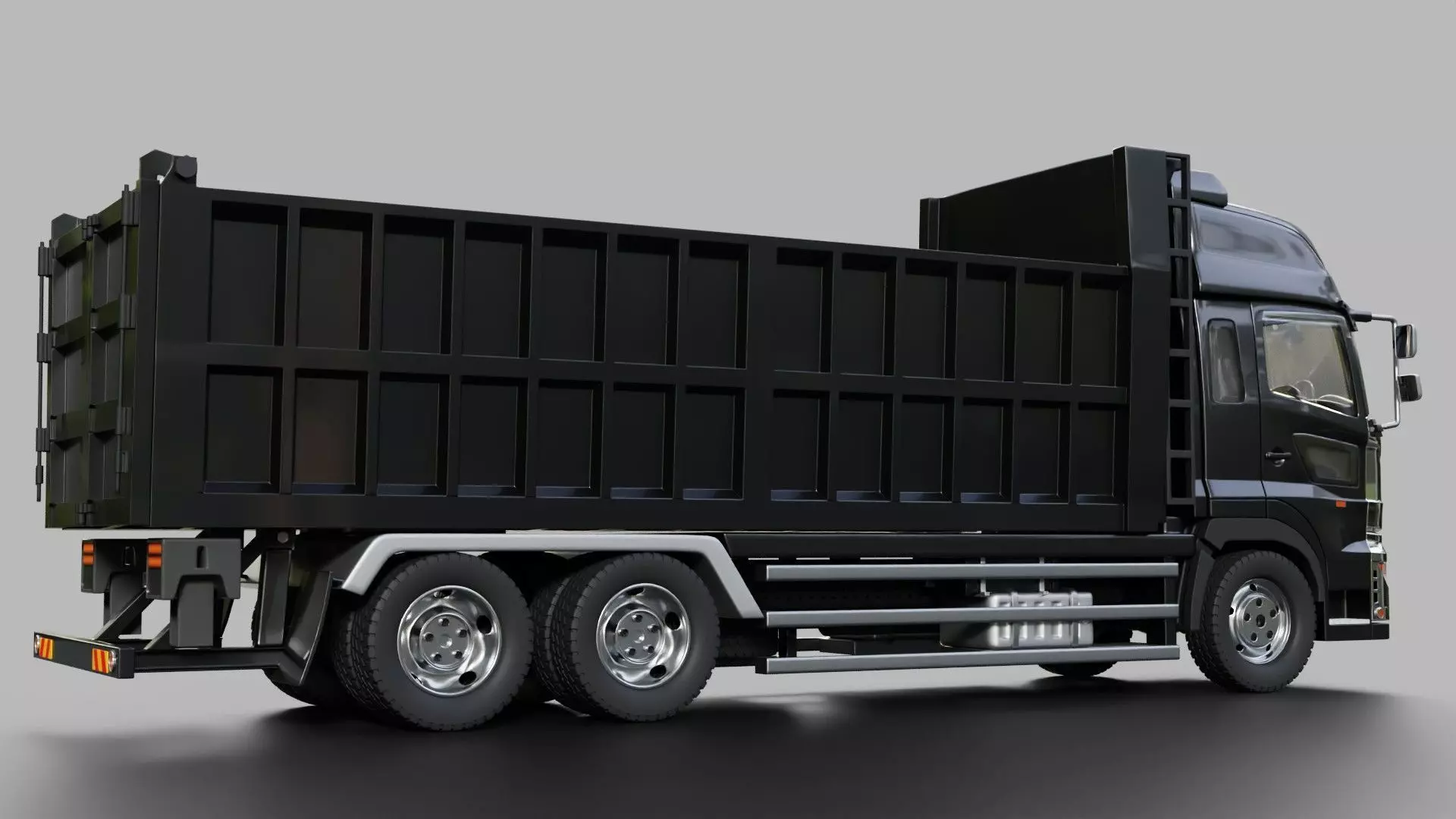 Hino Profia Dump Truck 3D model_15
