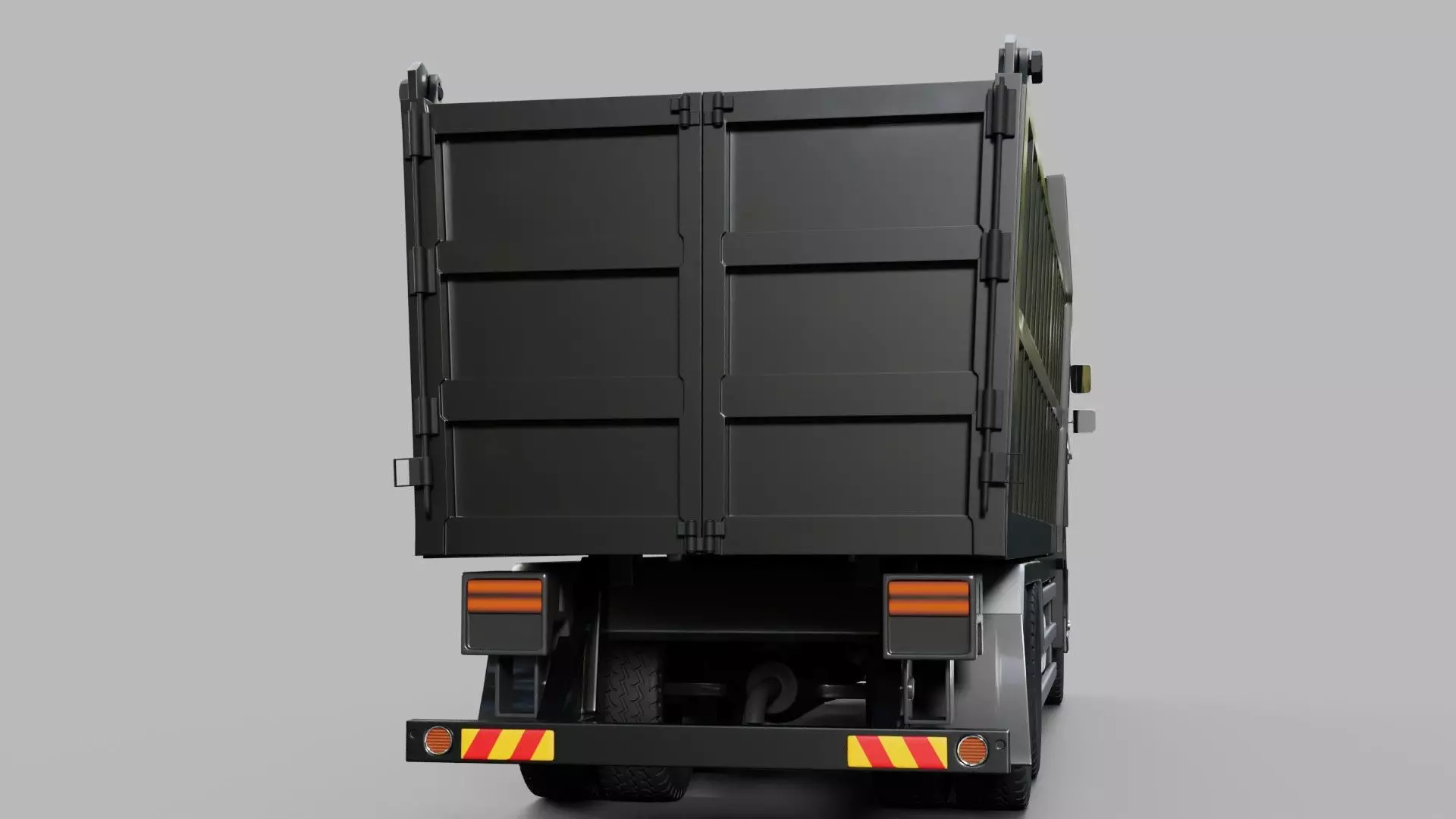 Hino Profia Dump Truck 3D model_8