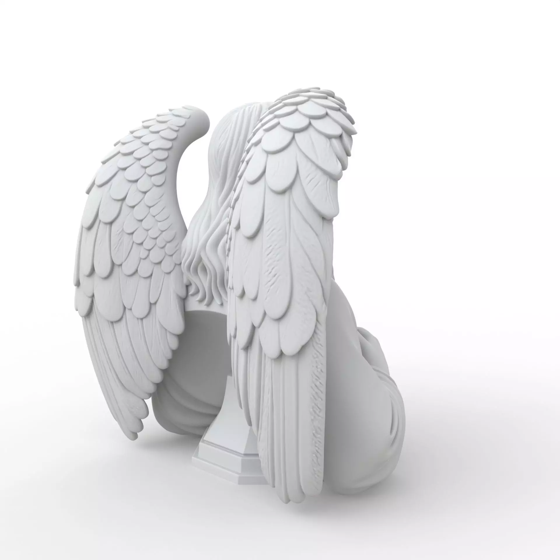 Jesus Christ Bust Jesus Christ Bust 3D Model for Printing 3D print model_23