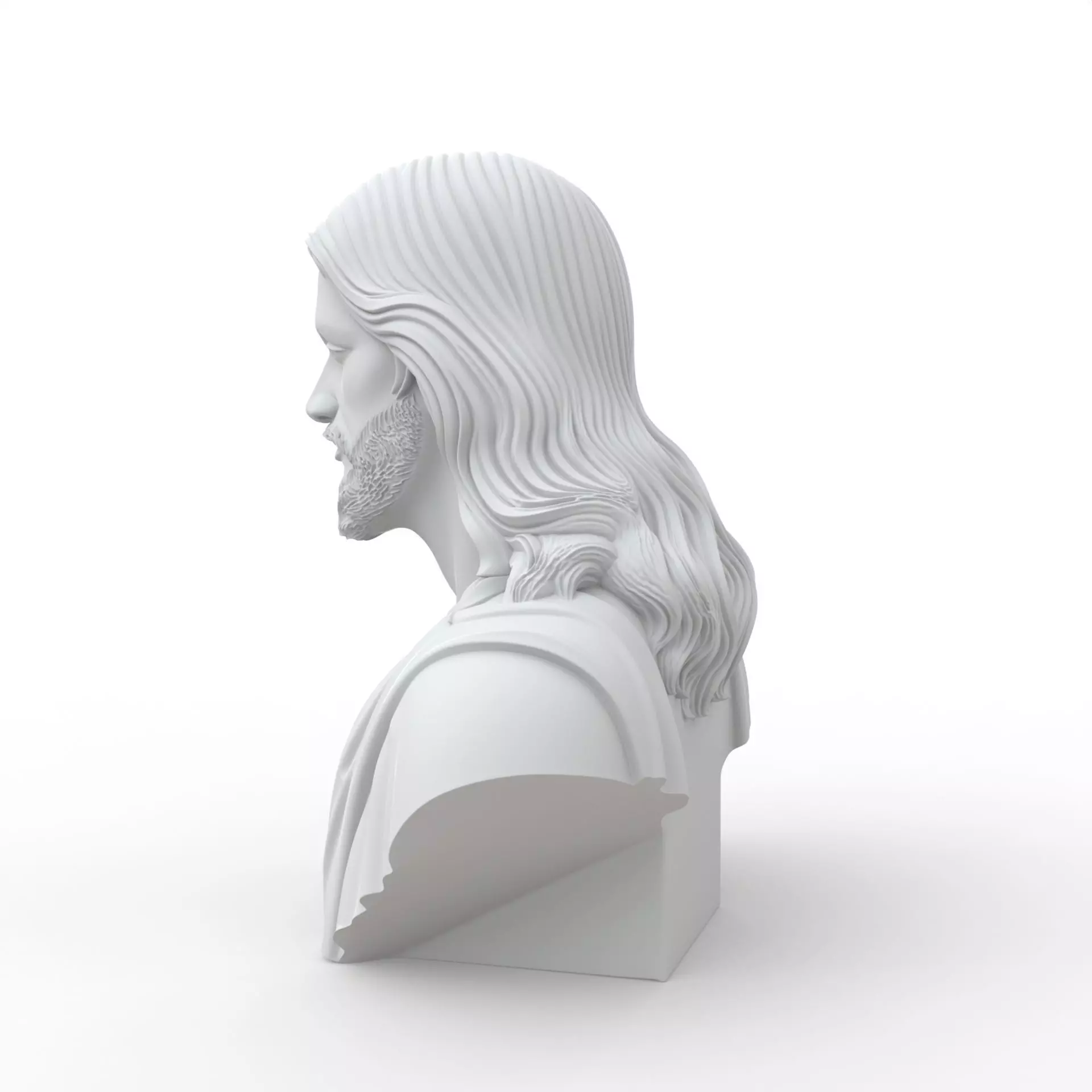 Jesus Christ Bust Jesus Christ Bust 3D Model for Printing 3D print model_14
