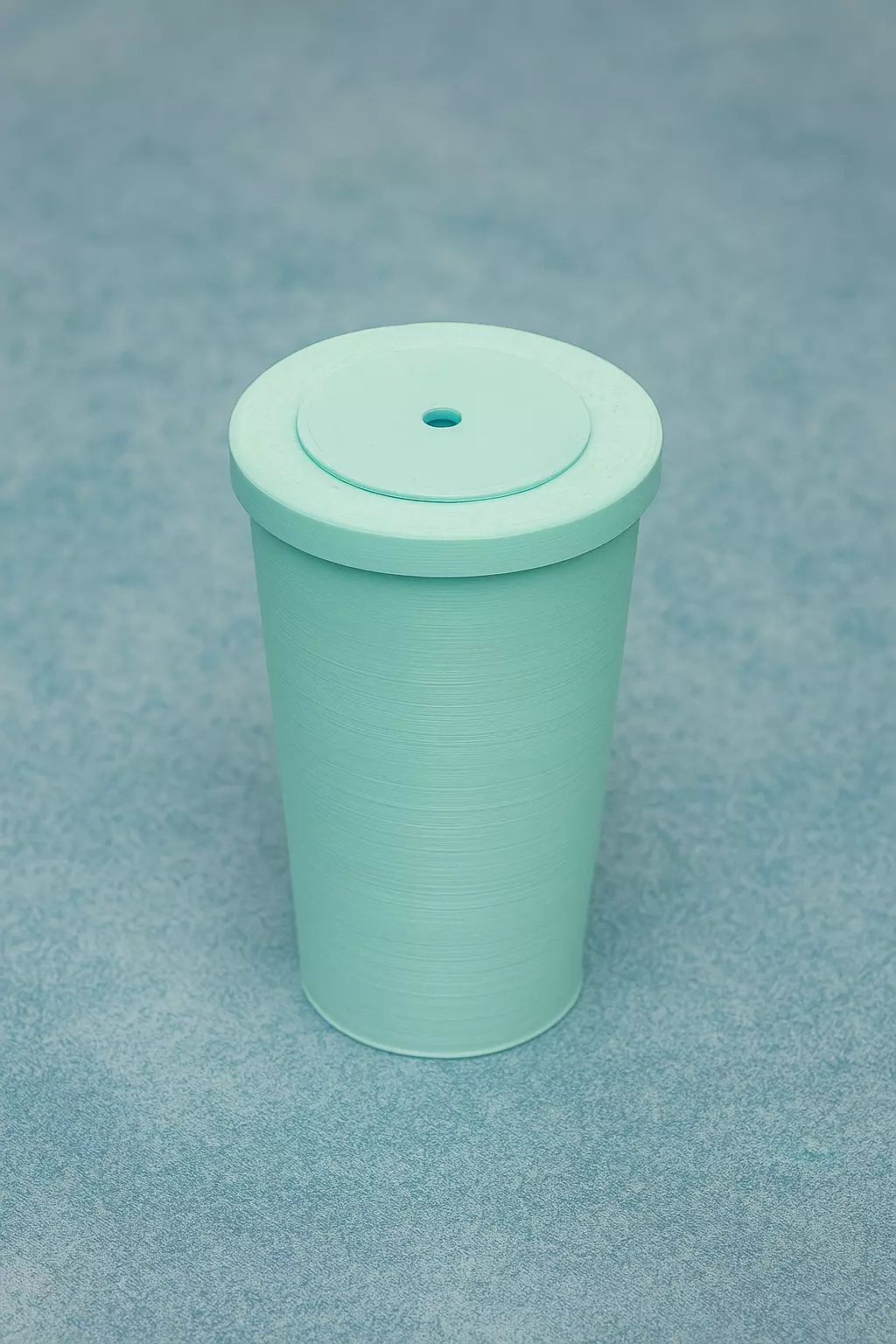 Cup with Straw Lid 3D print model_0