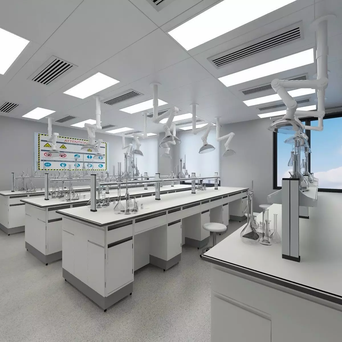 Chemical Laboratory 3D model_0