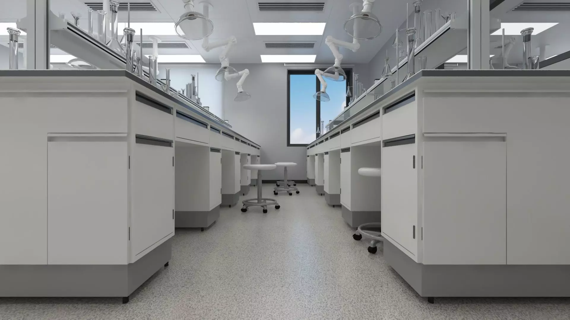 Chemical Laboratory 3D model_8