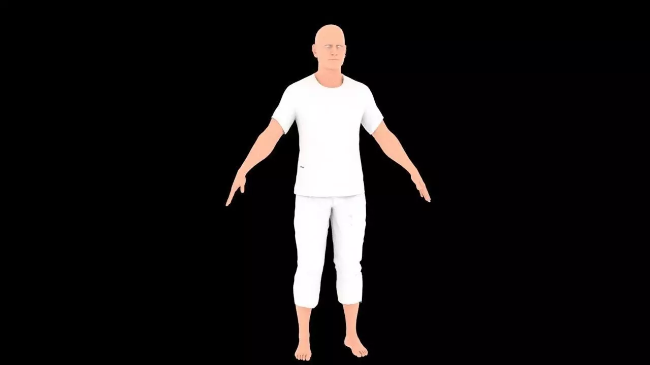 Tom Male rigg Free 3D model