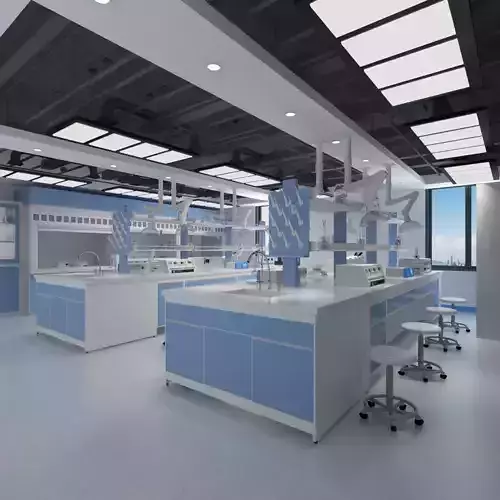 Fully Equipped Chemical Laboratory