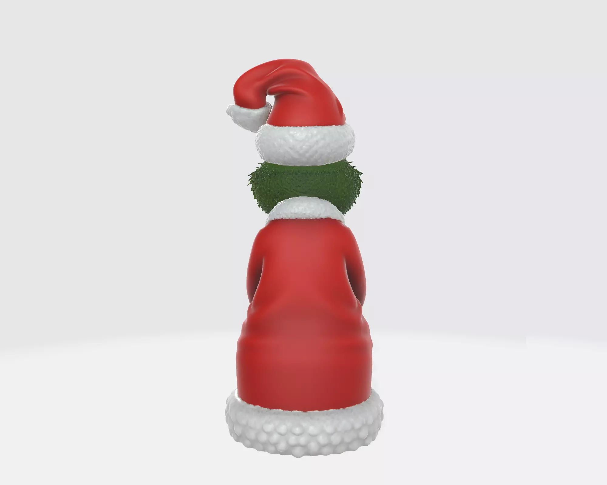 Grinch 3D Printed Figurine Funny Christmas Decor Holiday 3D print model_6