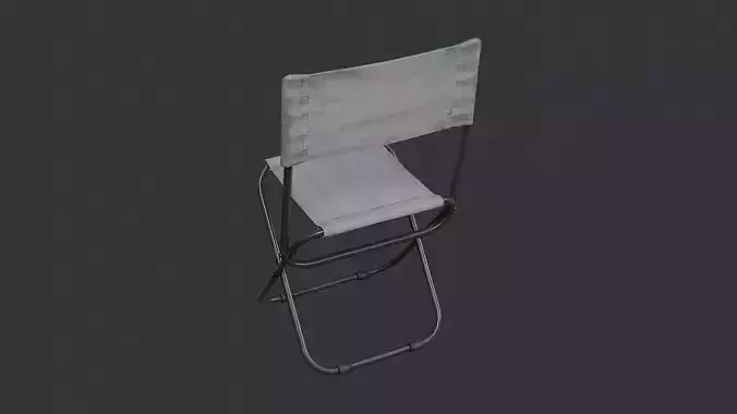 Military Foldout Chair with Steel Frame