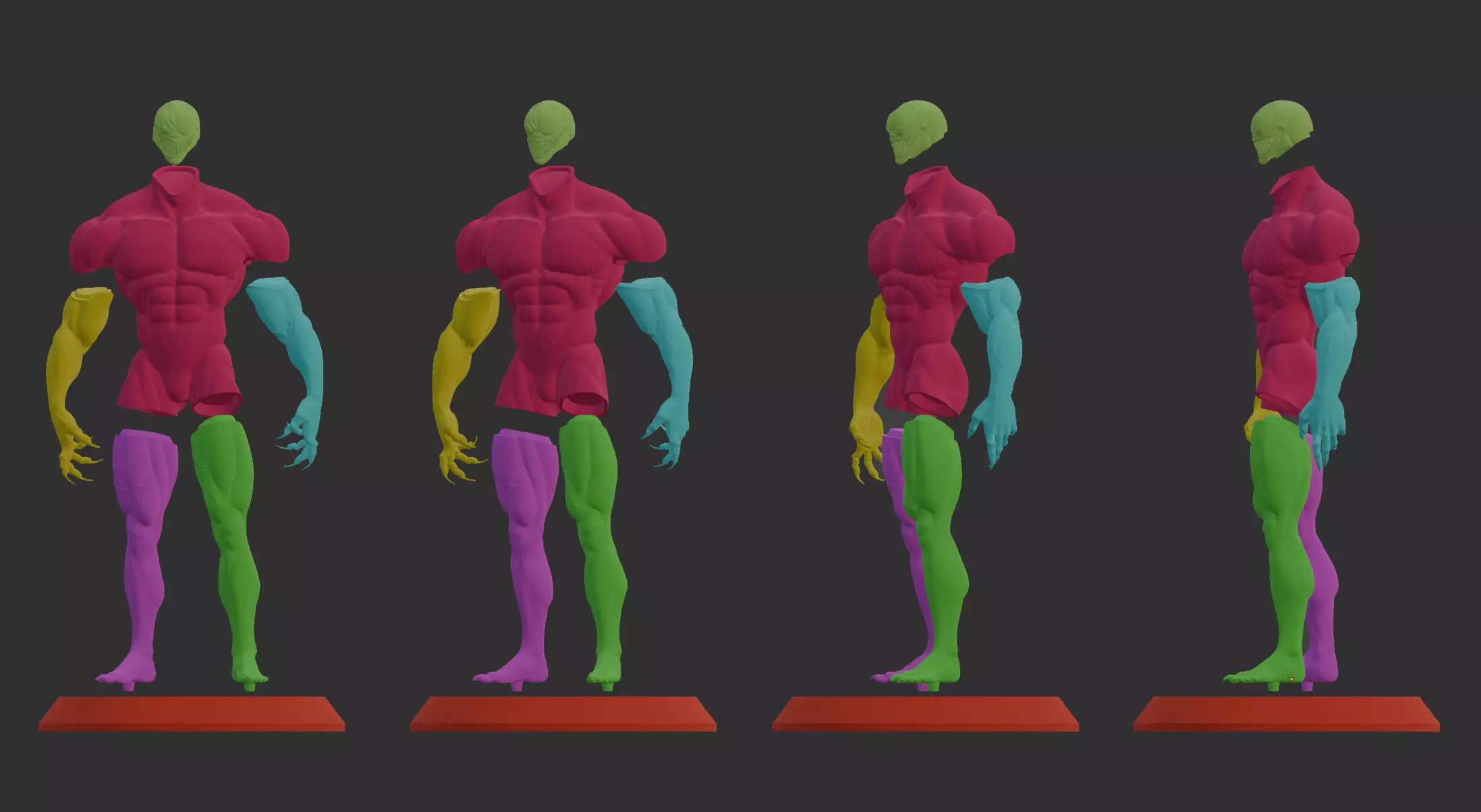 Venom 3D print model_25