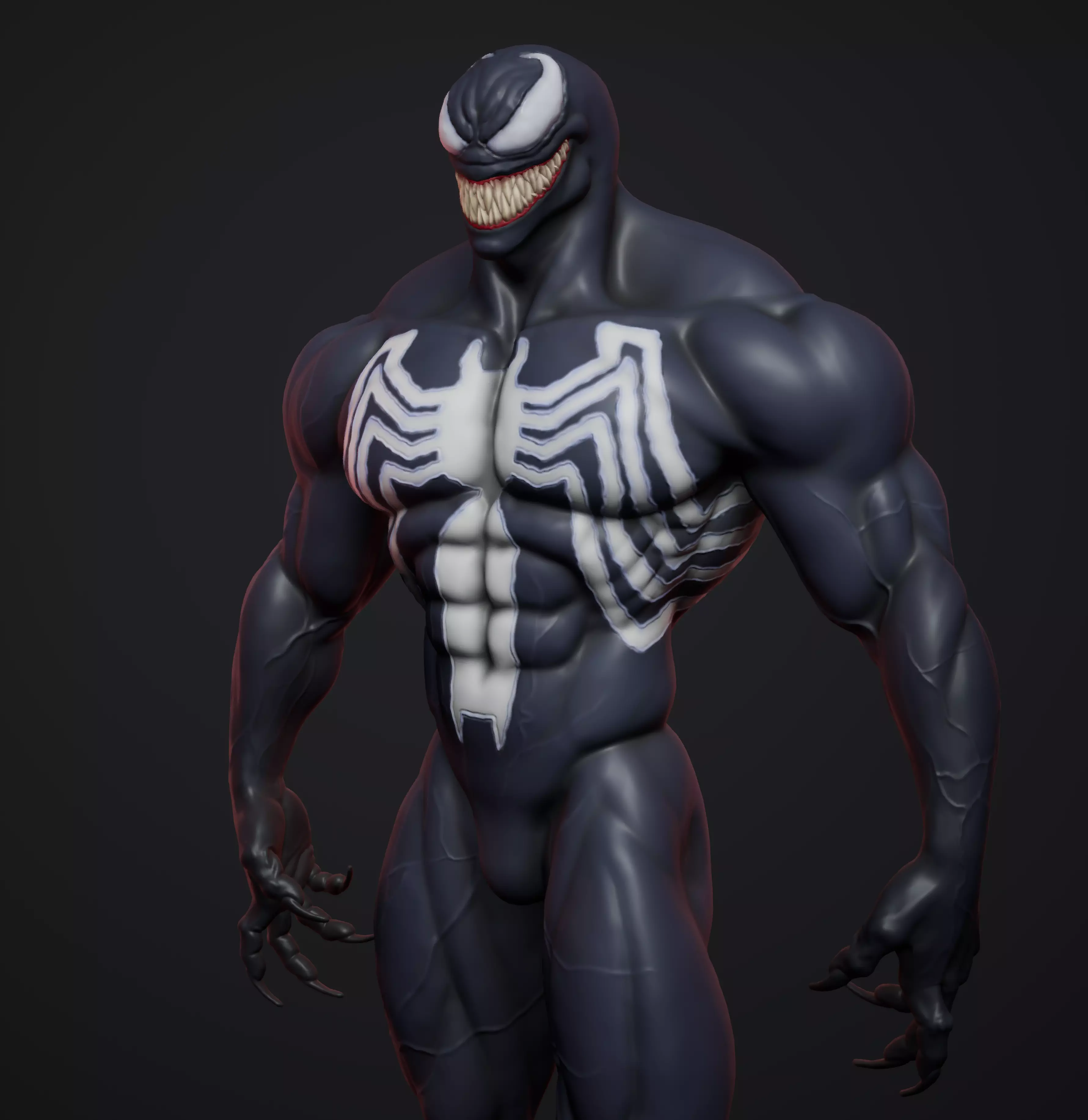 Venom 3D print model_14