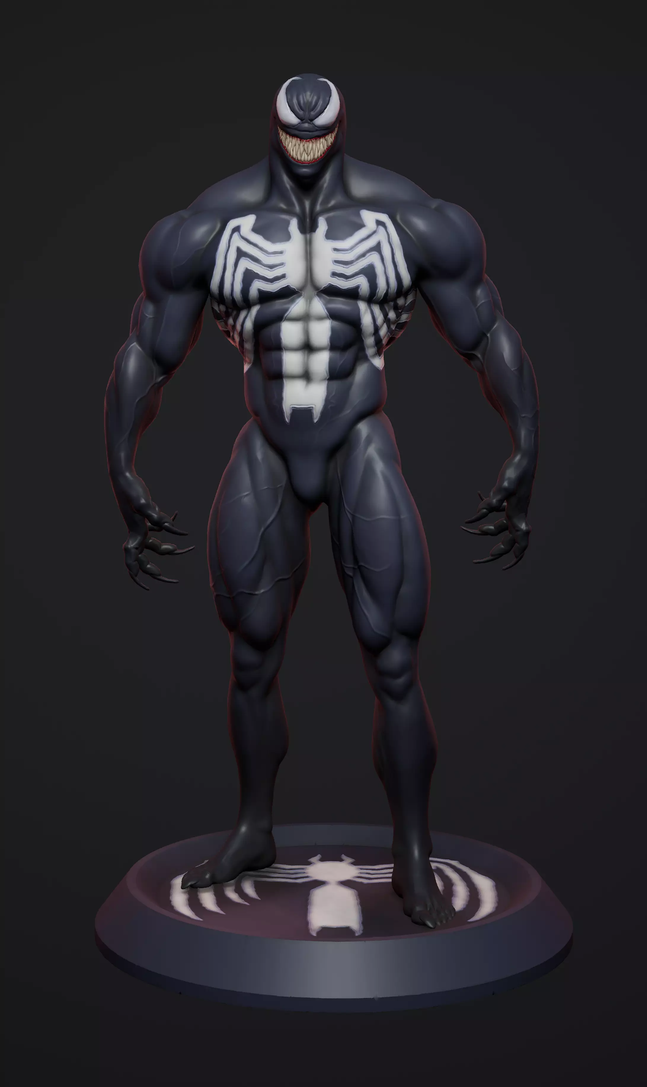 Venom 3D print model_1