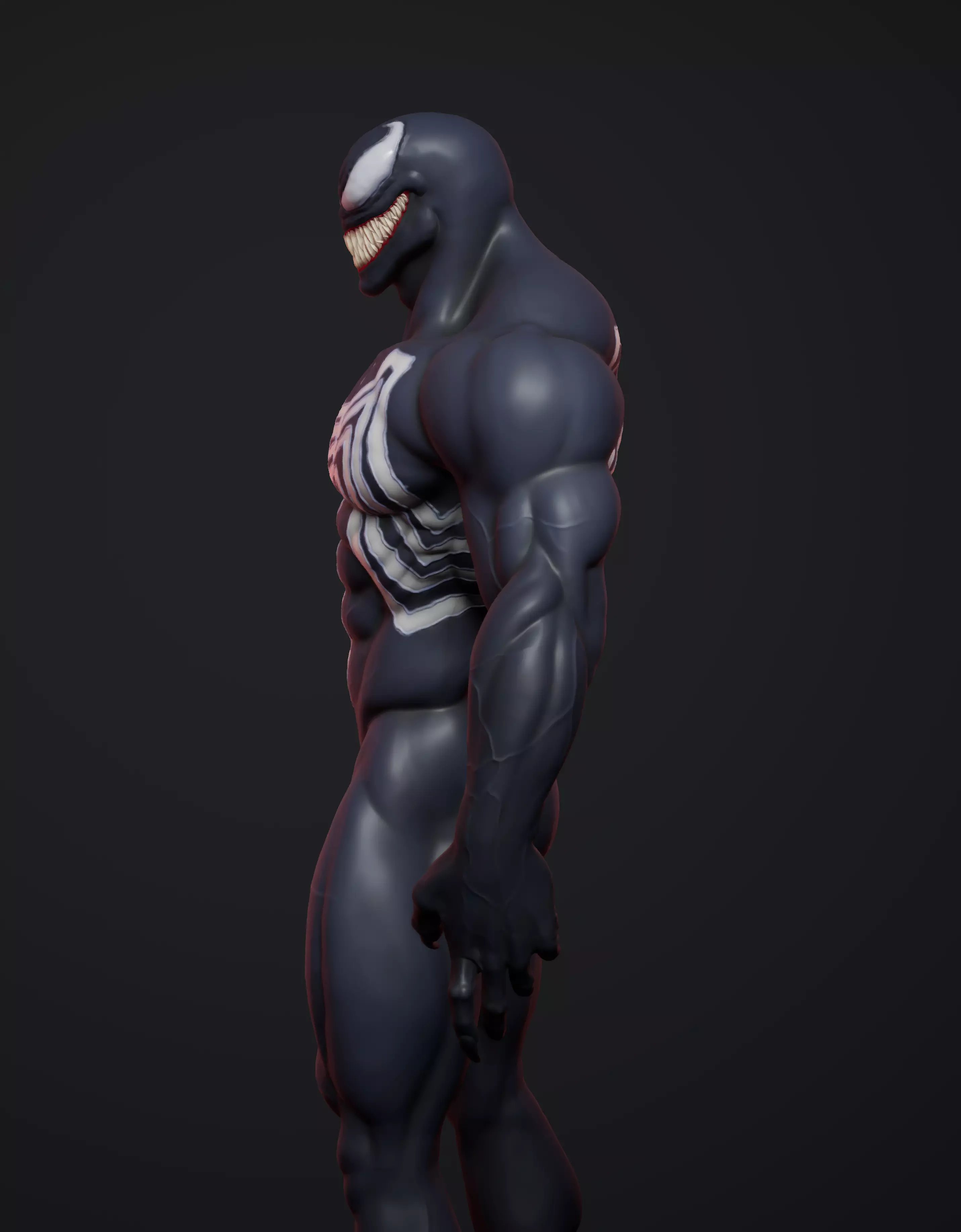 Venom 3D print model_15