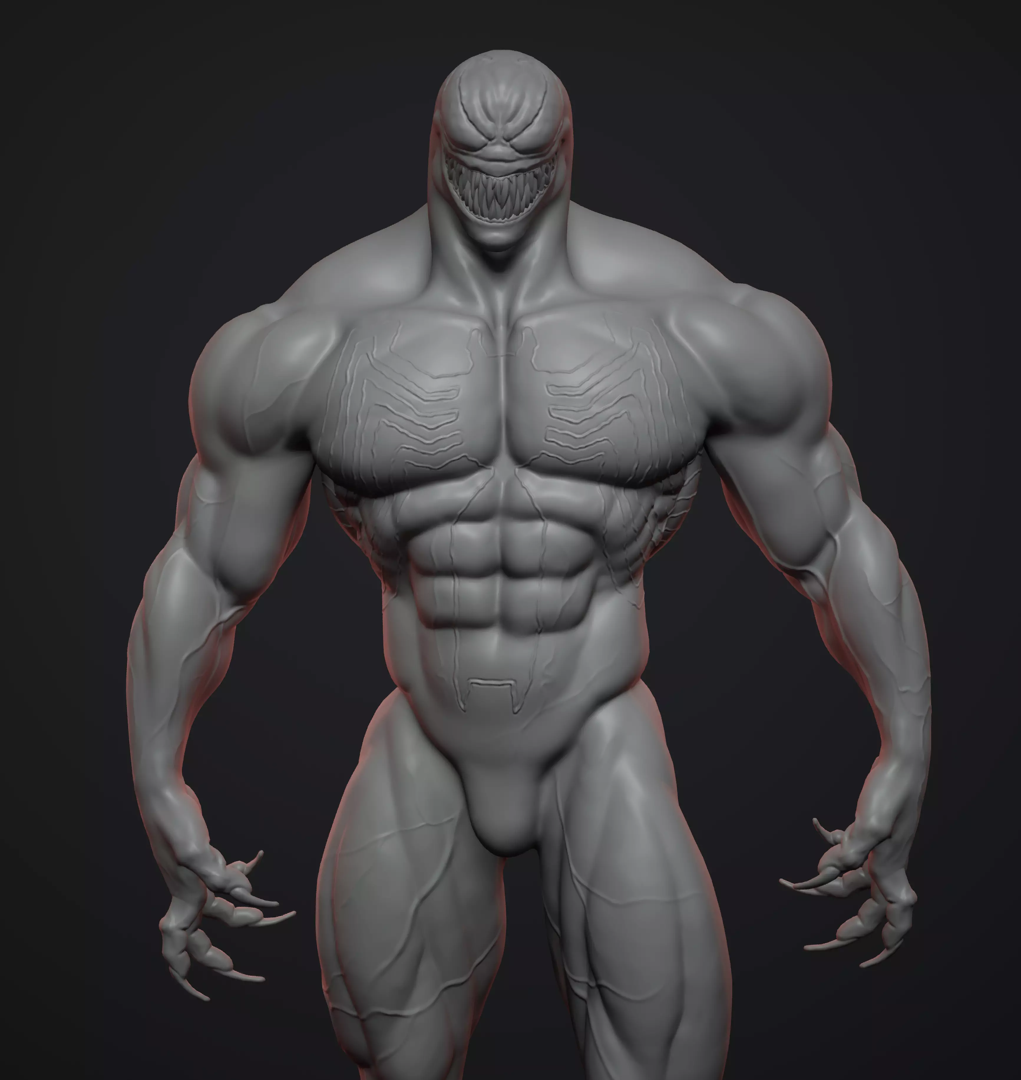 Venom 3D print model_22