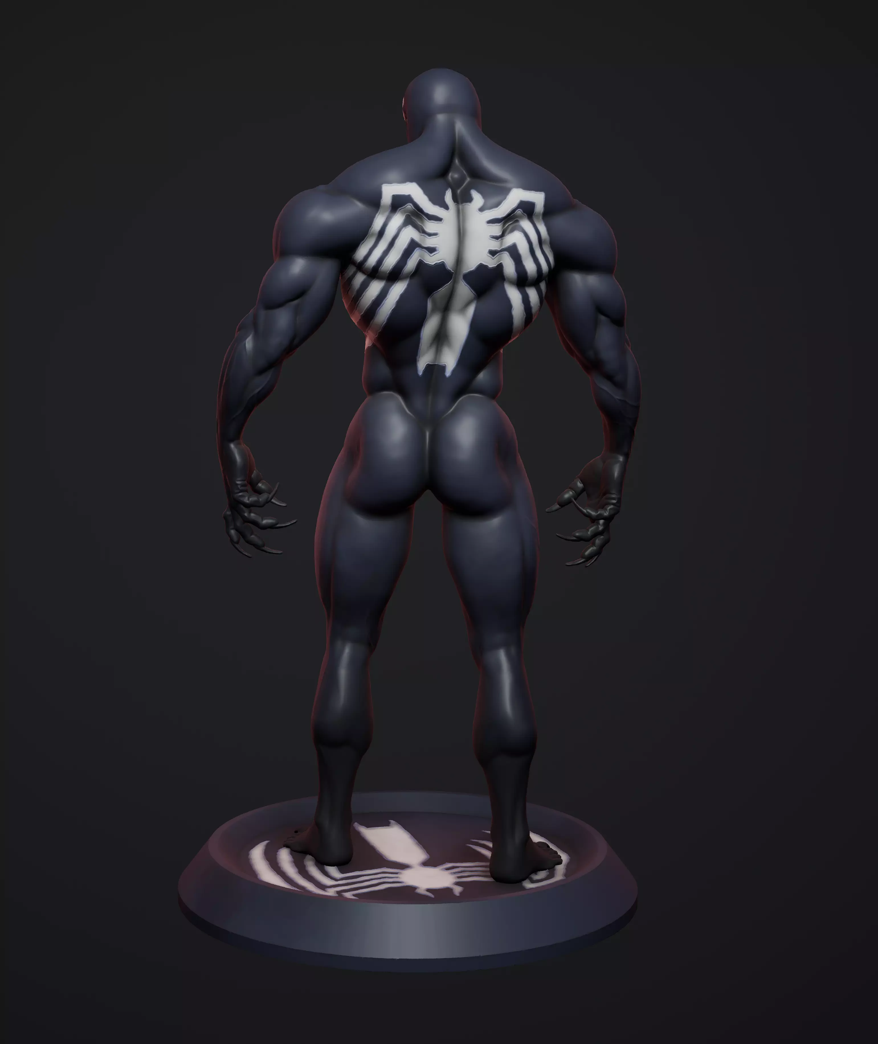 Venom 3D print model_12