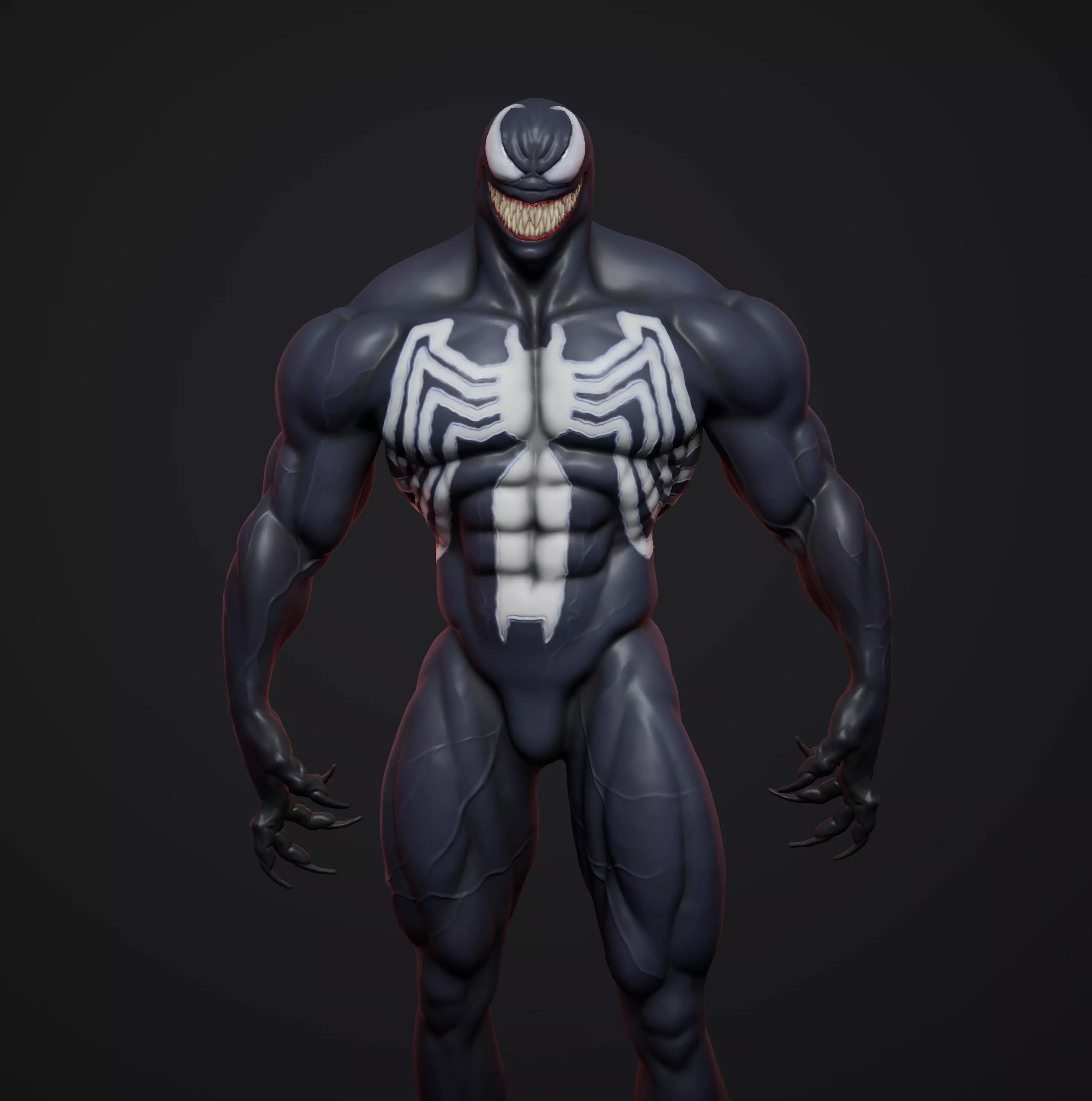 Venom 3D print model_17