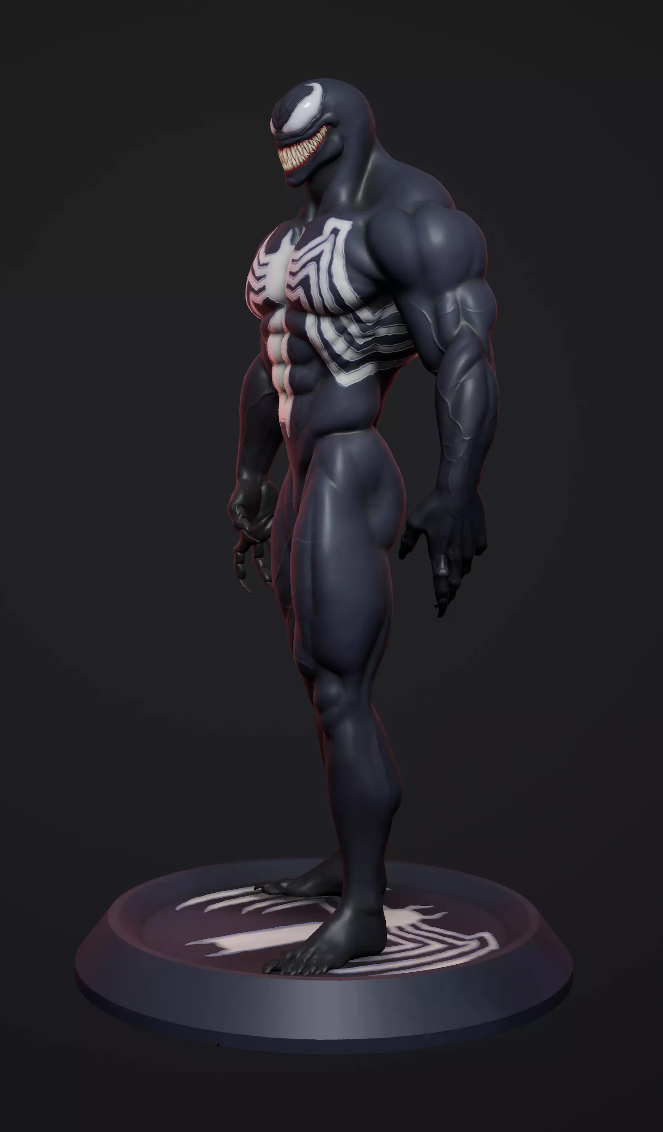 Venom 3D print model_5
