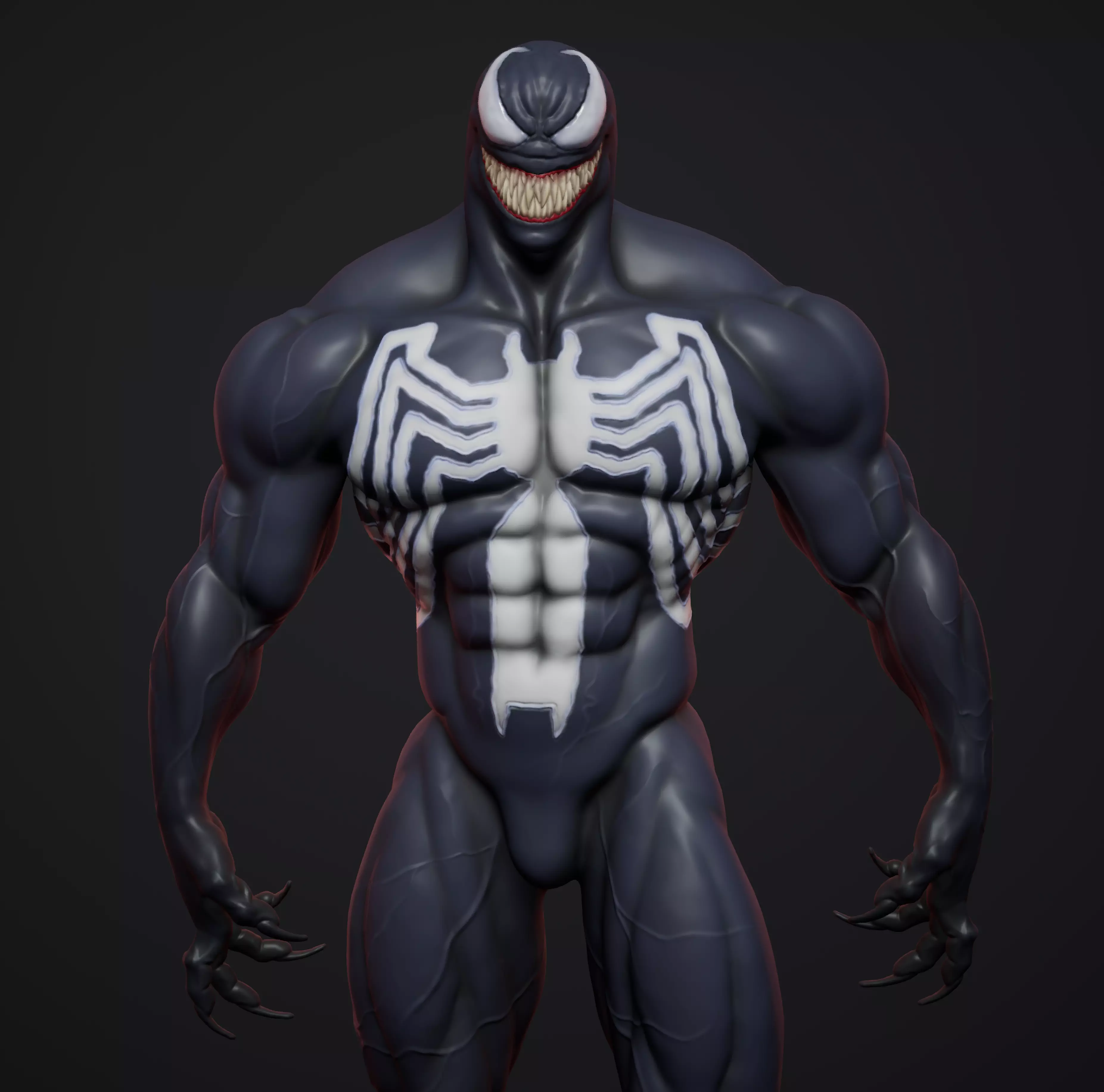Venom 3D print model_0