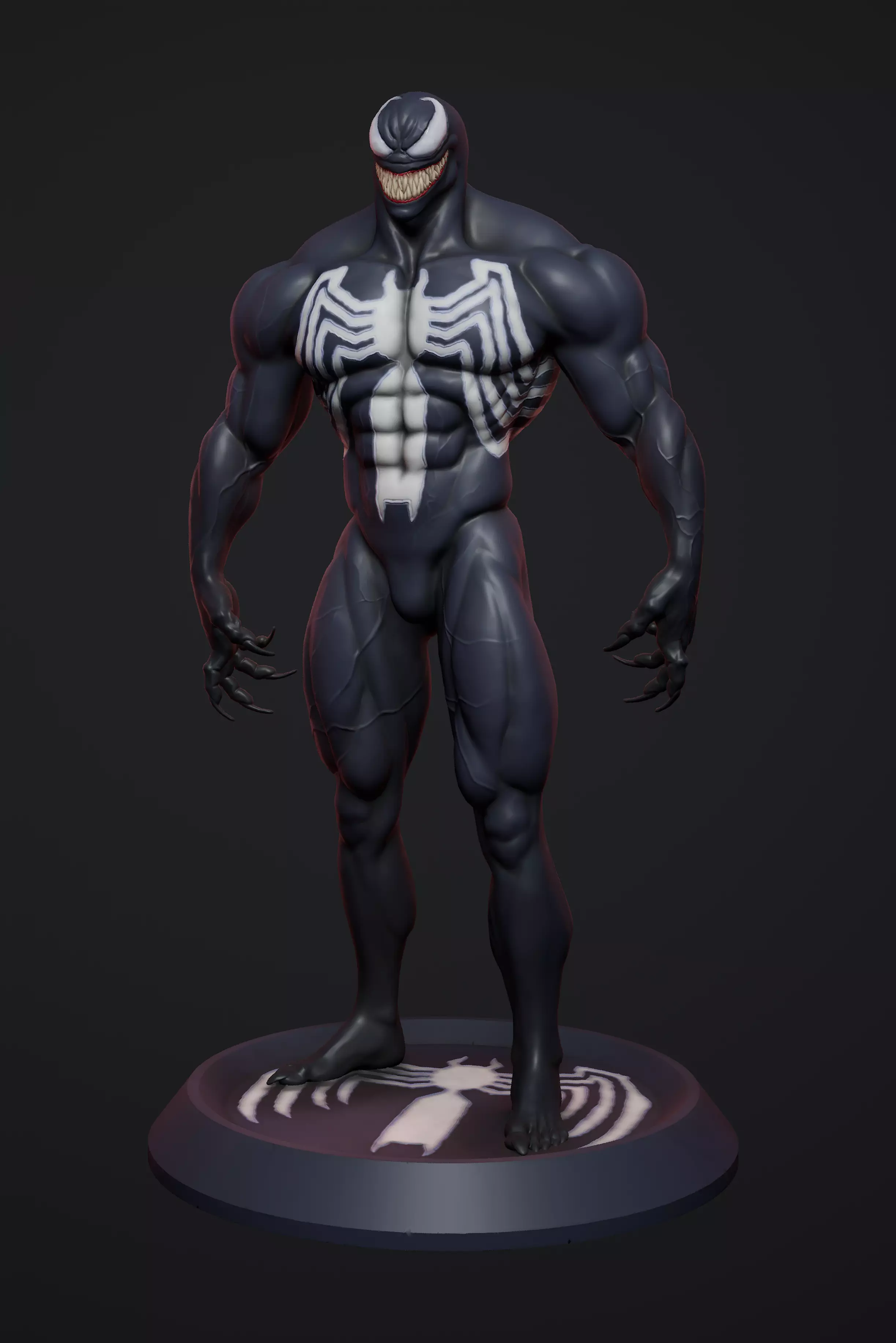 Venom 3D print model_2
