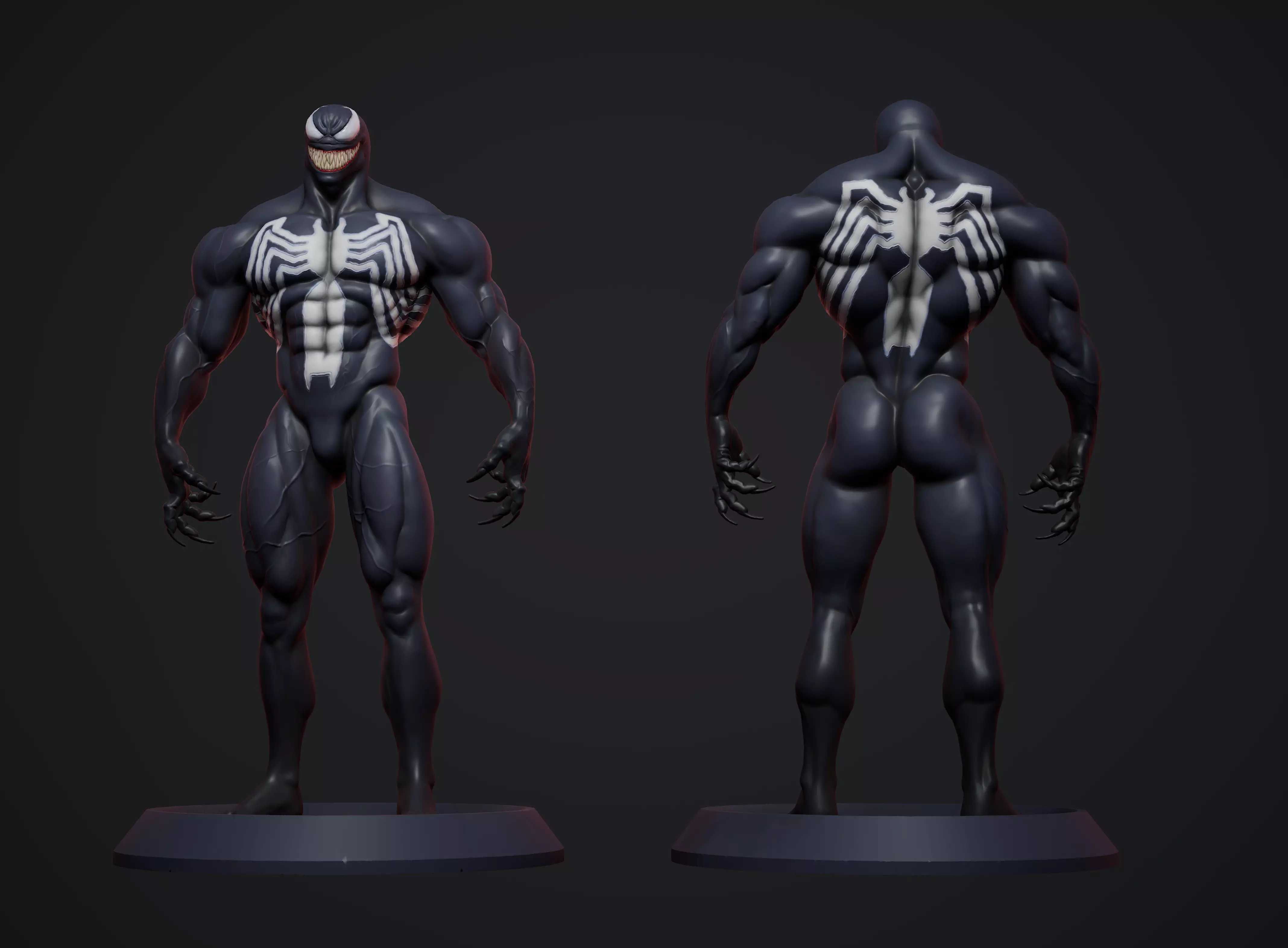 Venom 3D print model_24