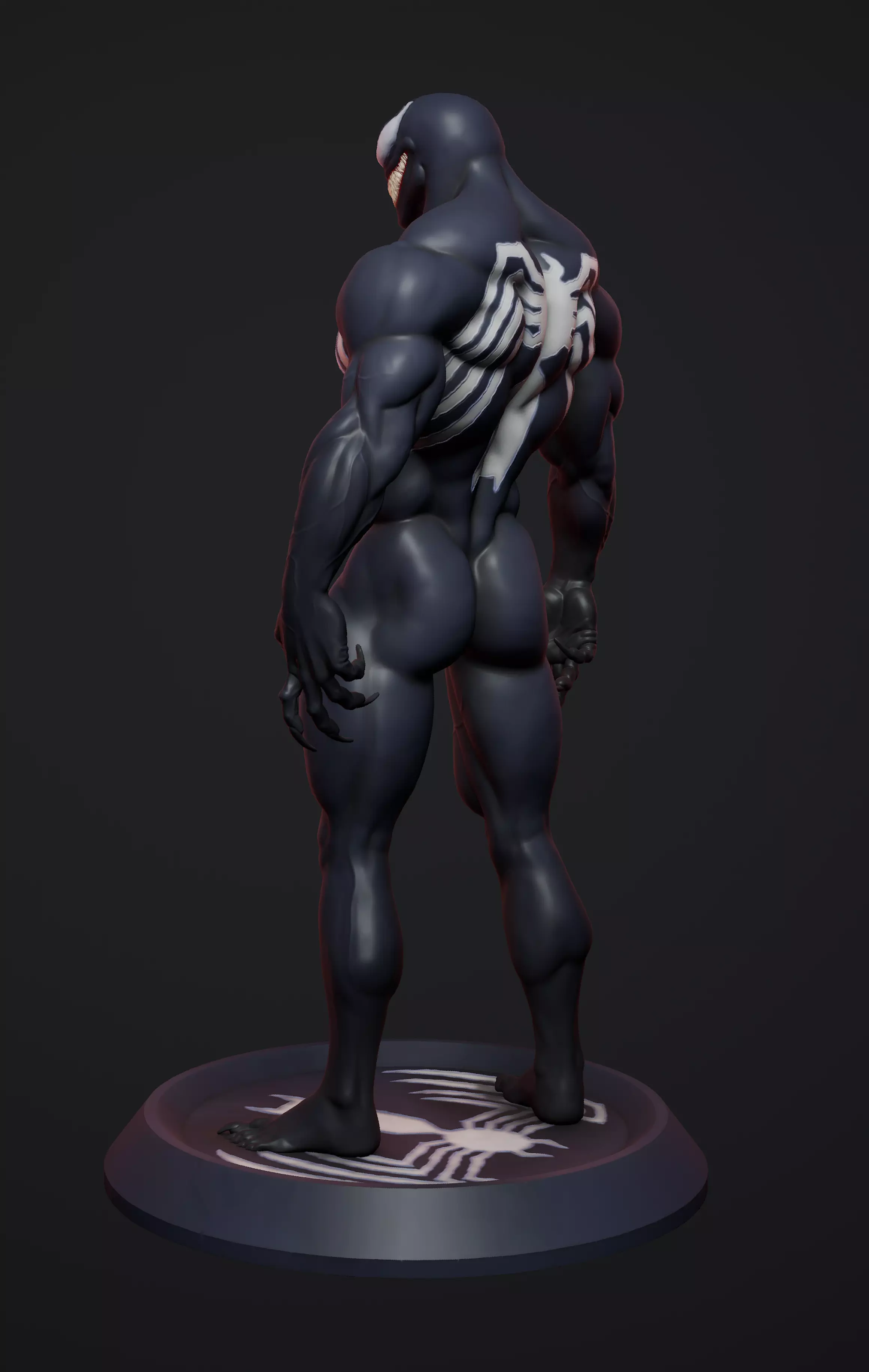 Venom 3D print model_9