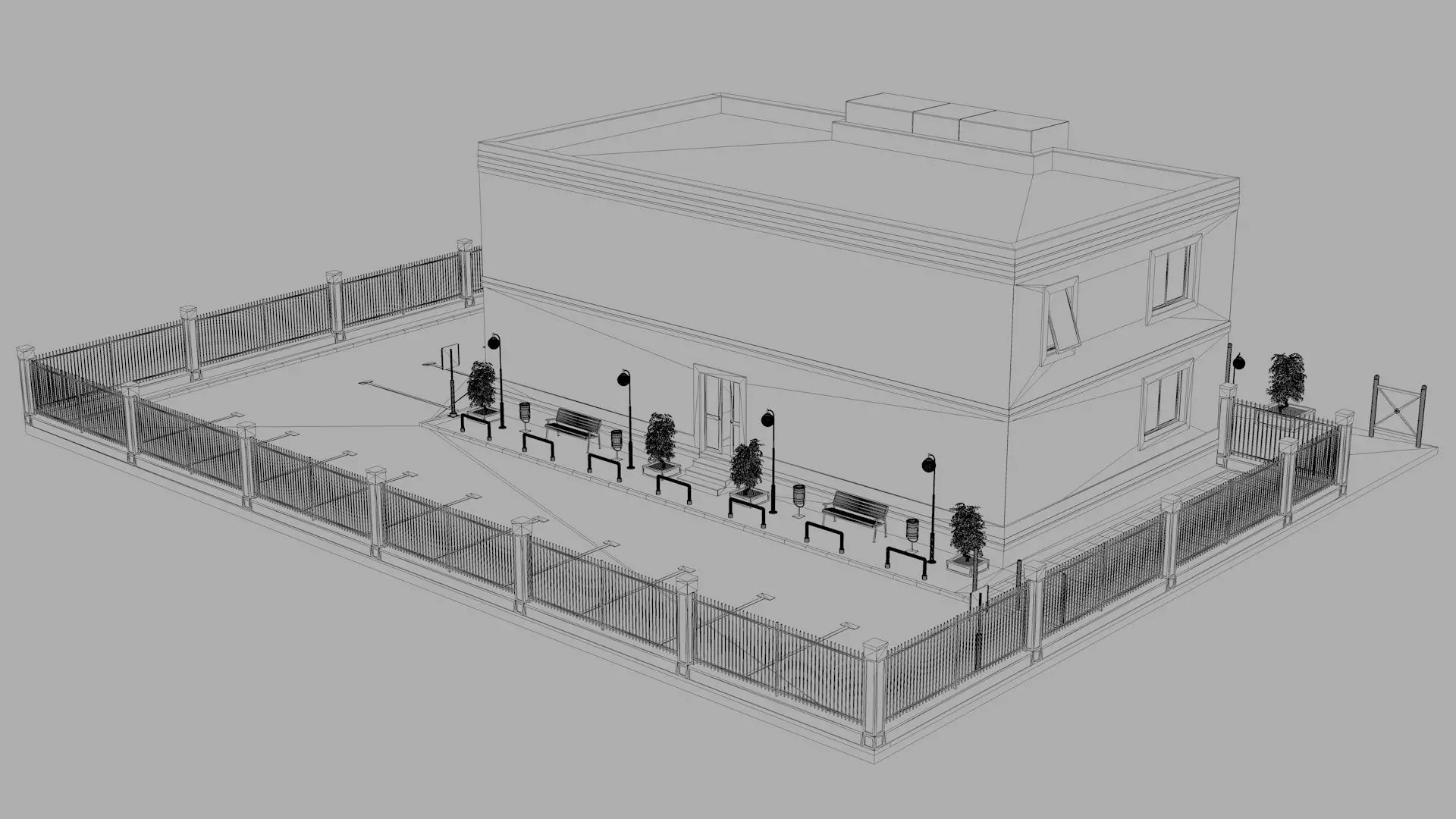 Police Station 3D model_18