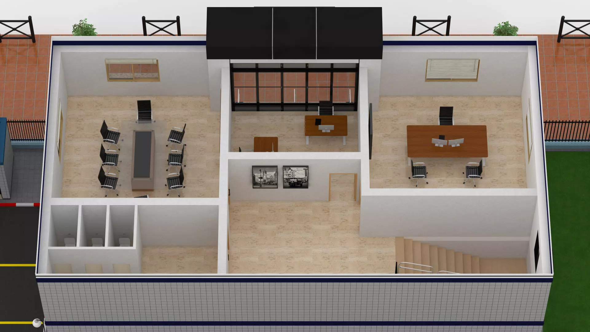 Police Station 3D model_14