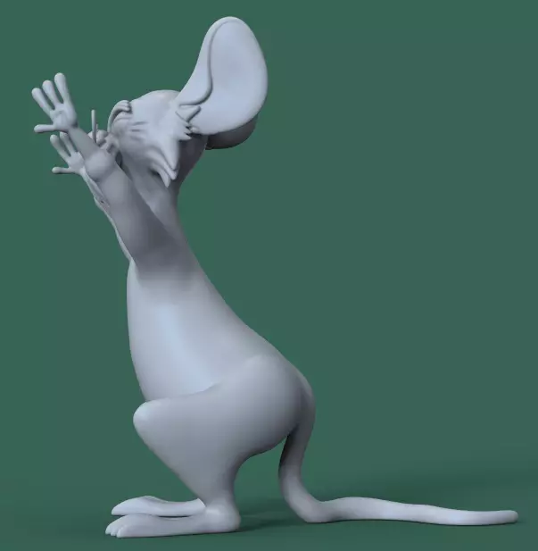 MERLIN AND MIM FROM THE SWORD IN THE STONE-PARTS ADN COMPLETE 3D print model_18