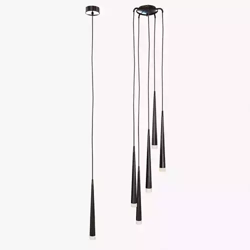 Azzardo stylo black ceiling light