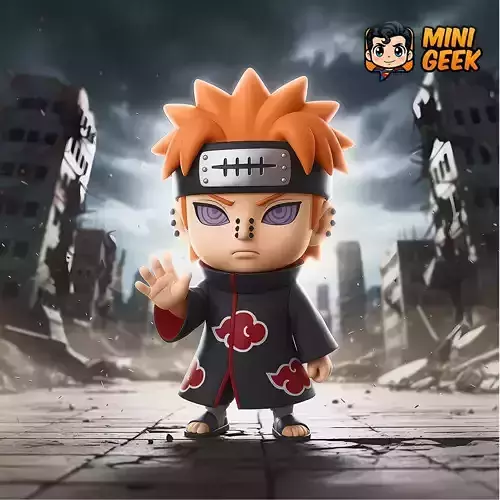 Mini Geek - Pain Akatsuki Chibi