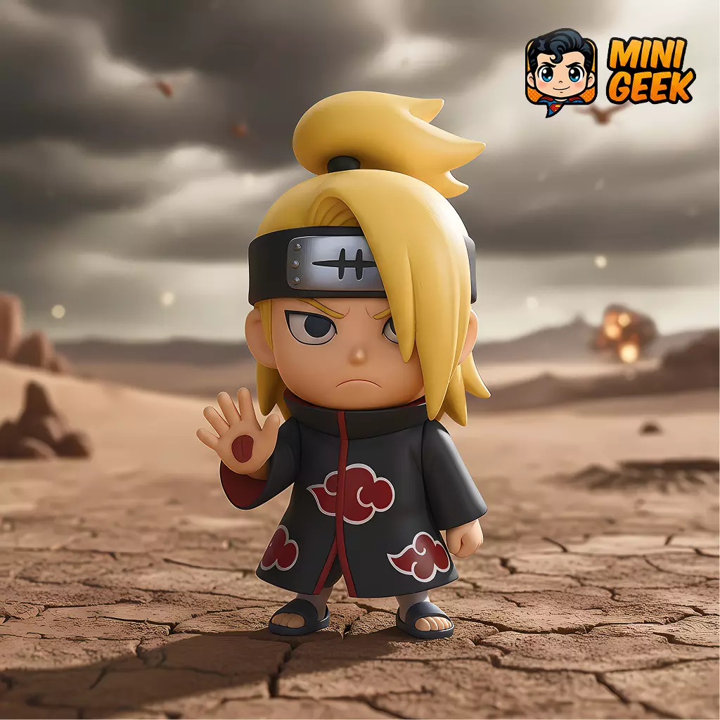 Mini Geek - Deidara Chibi Free 3D print model