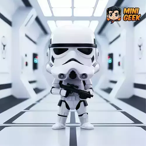Mini Geek - Stormtrooper Chibi