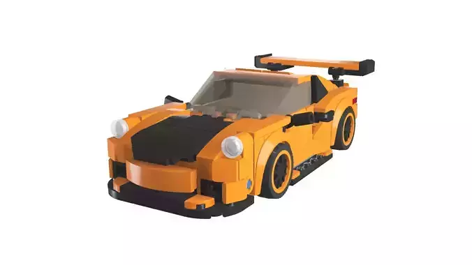 MocBricks3D - Porsche-911 GT3 RS