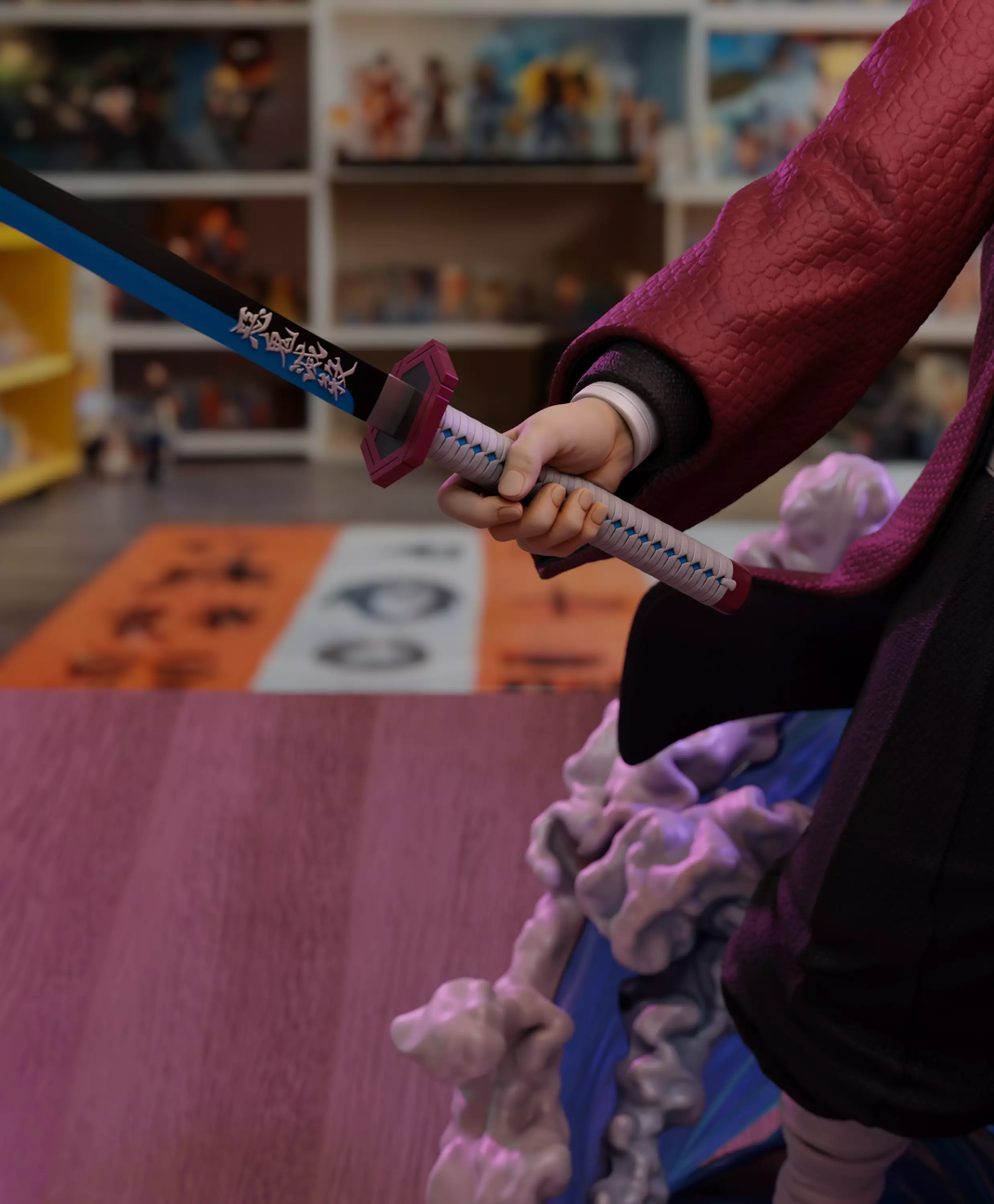 Giyu Tomioka from Demon Slayer 3D print model_8