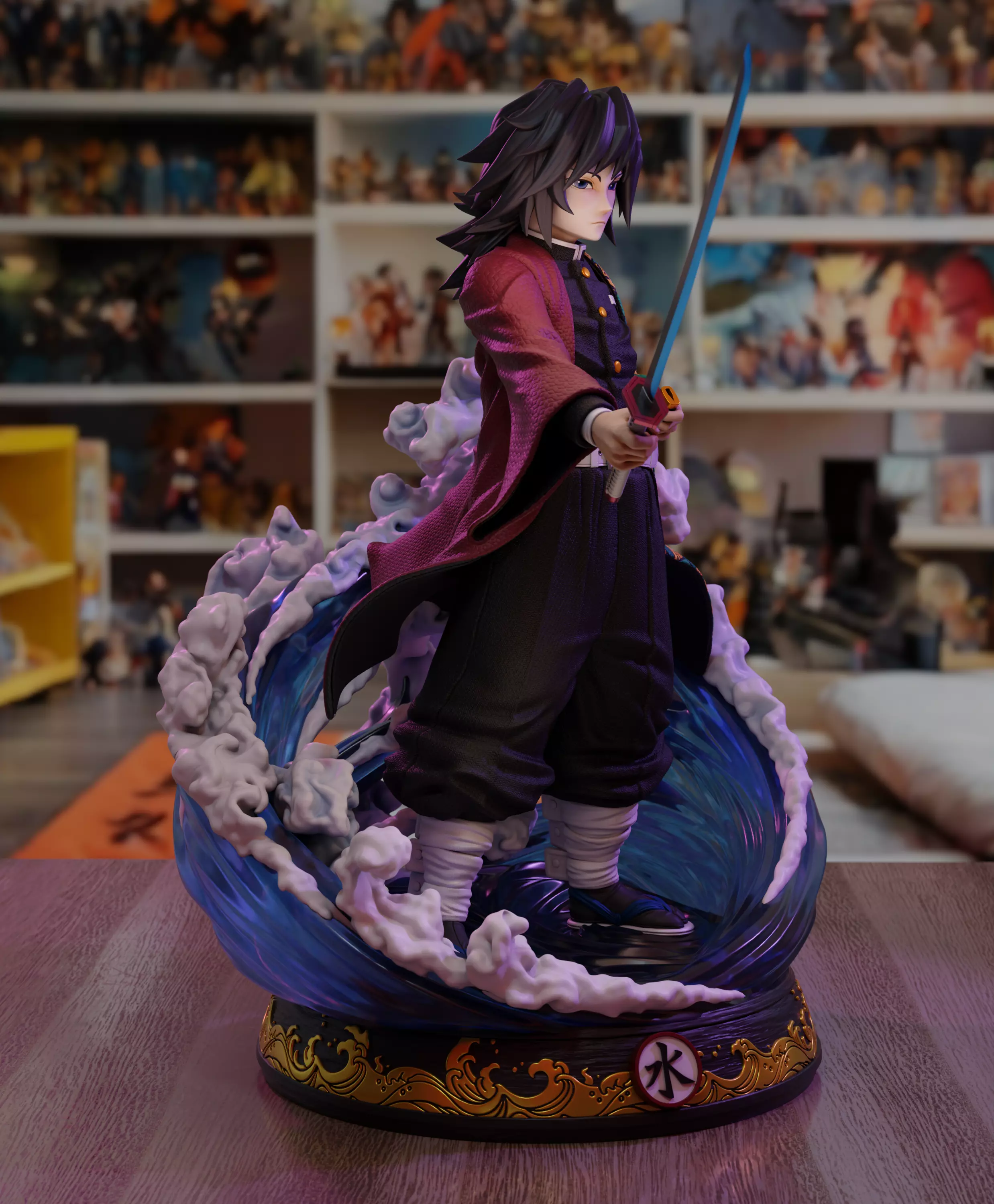 Giyu Tomioka from Demon Slayer 3D print model_3